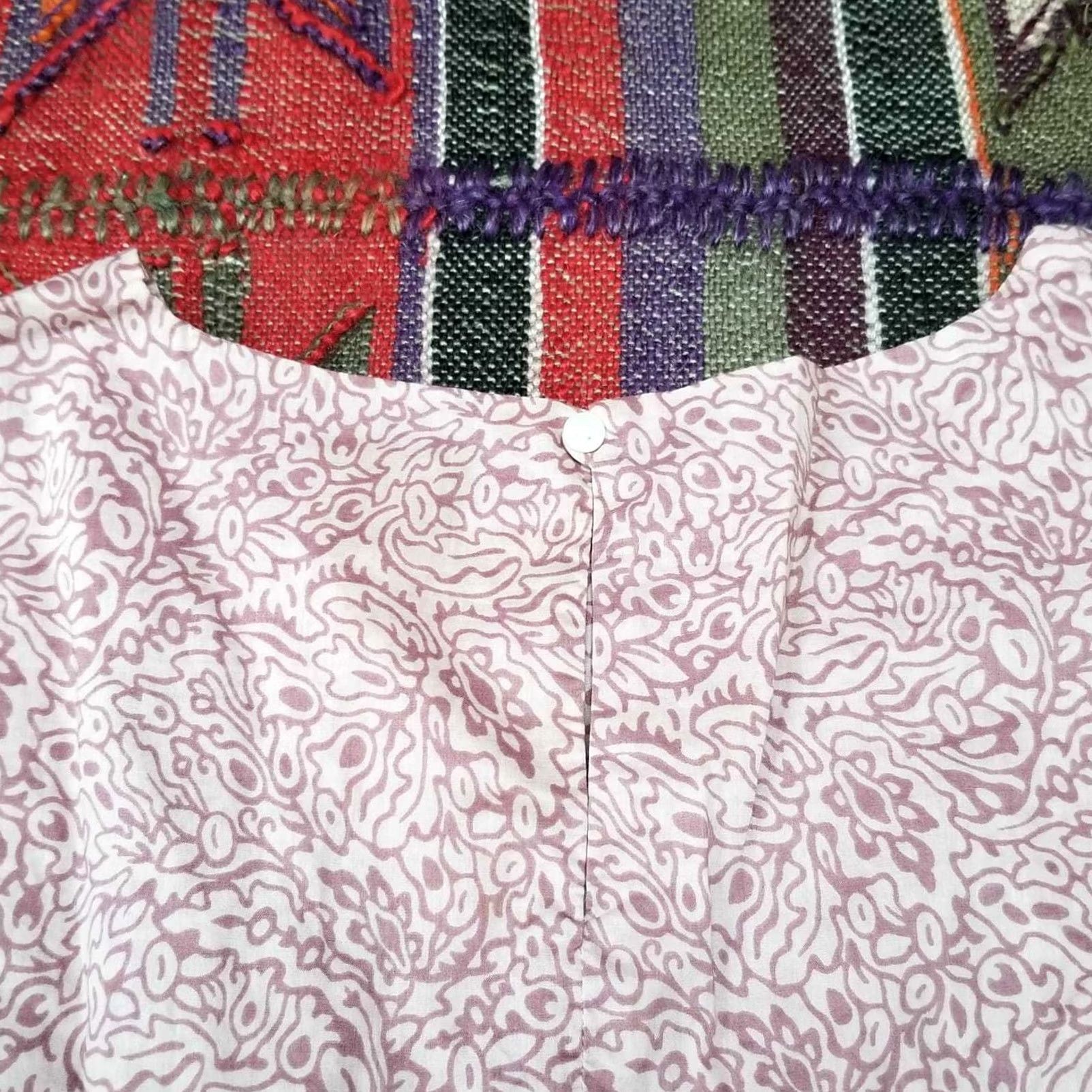 Uniqlo Uniqlo Anna Sui Top Medium Pink Mauve Floral Peasant New Trendy Cottagecore Boho Size M / US 6-8 / IT 42-44 - 4 Thumbnail