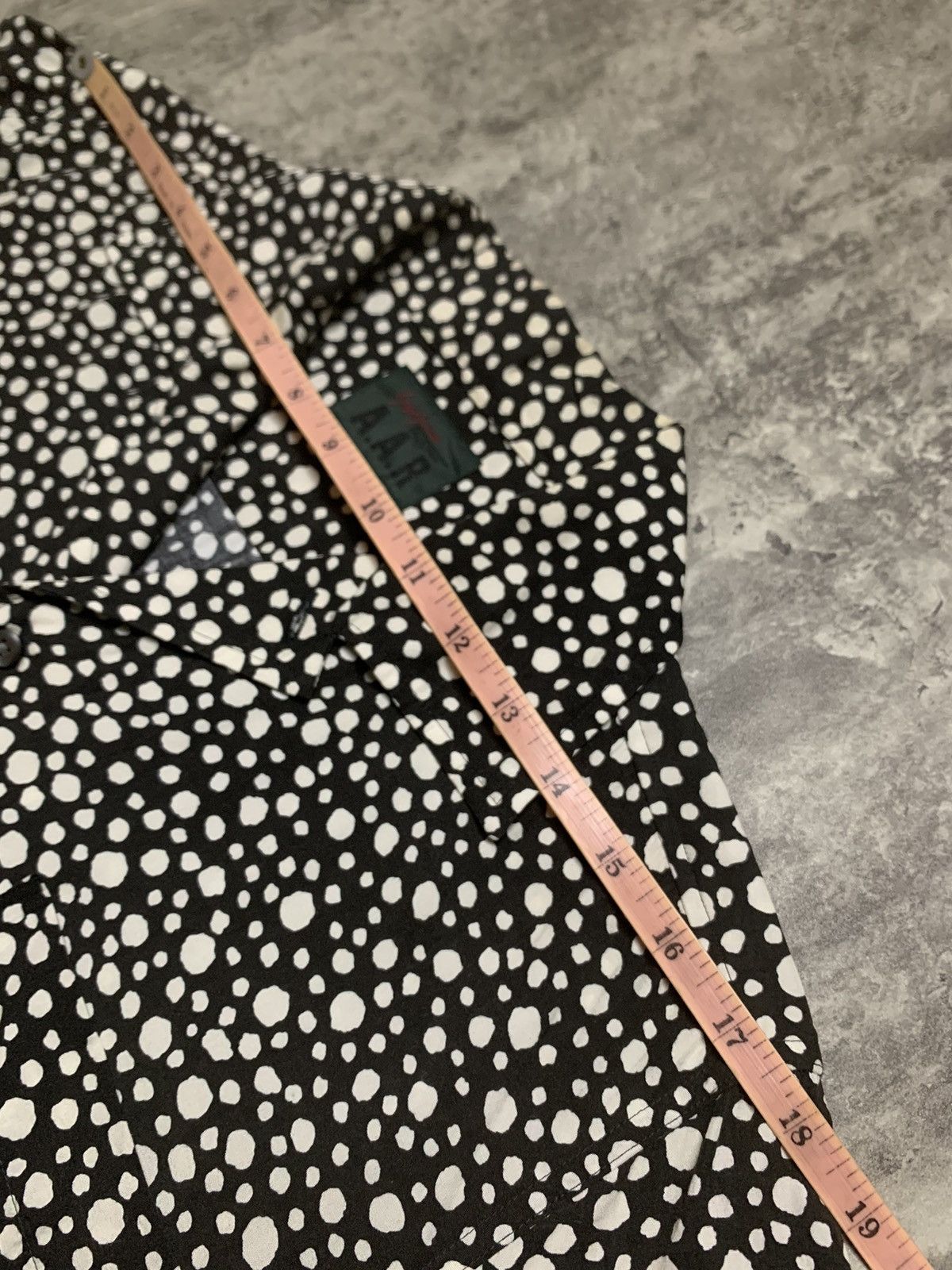 Y's Yohji Yamamoto AAR Durban Camp Collar Patterned Button Up Size US L / EU 52-54 / 3 - 10 Thumbnail