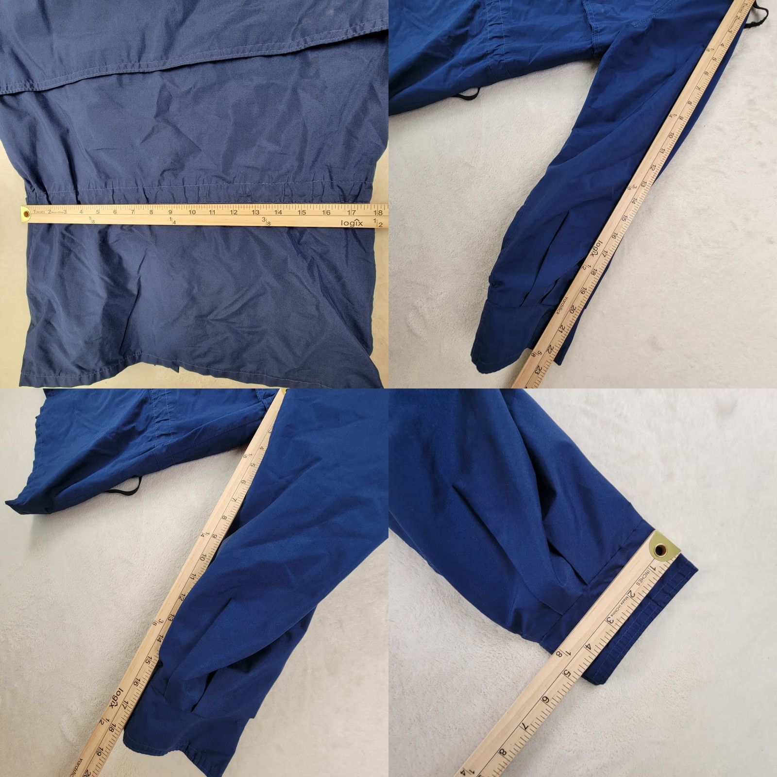 Eddie Bauer VINTAGE Eddie Bauer Jacket Women’s Small Blue Gore-Tex Wind Rain Hooded Polyester 1990s Size S / US 4 / IT 40 - 8 Thumbnail