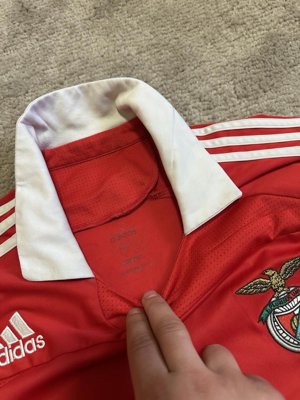 Adidas 2007-08 Benfica Home Football Shirt Soccer Jersey Sz M Size US M / EU 48-50 / 2 - 4 Thumbnail