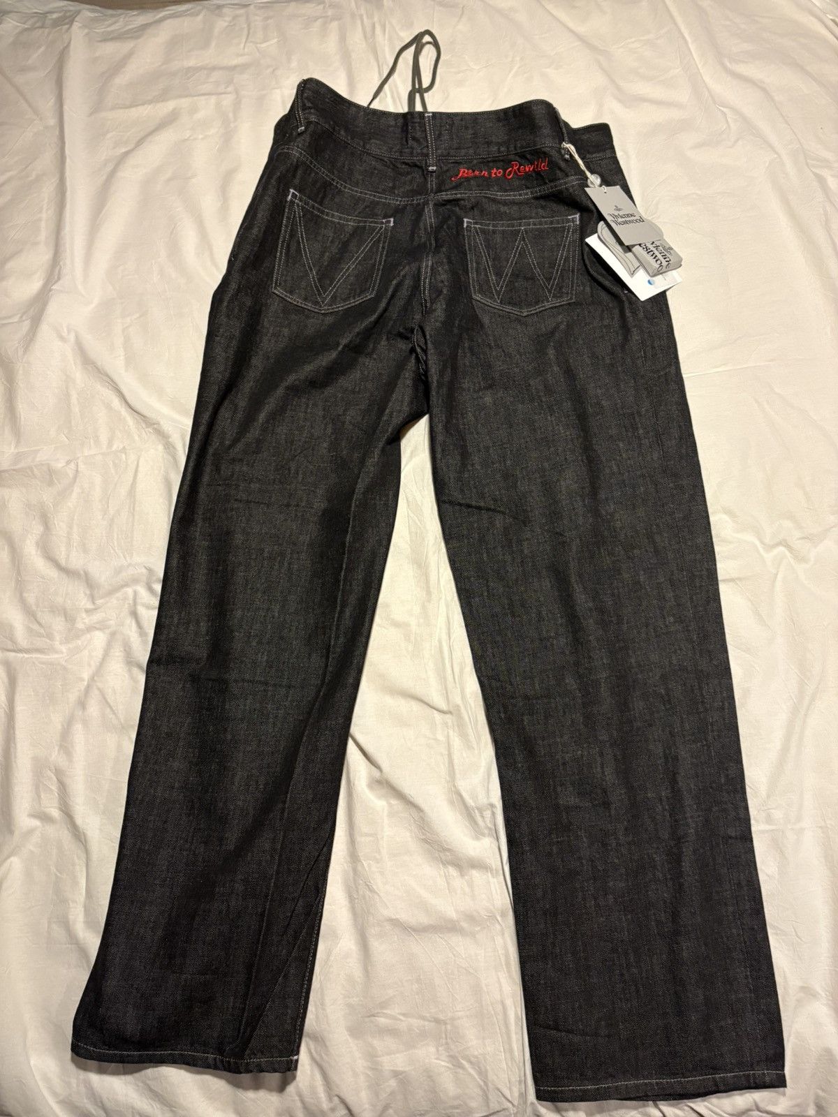 Vivienne Westwood Vivienne Westwood Wreck demin pants with shorts underneath. Size US 33 - 13 Thumbnail