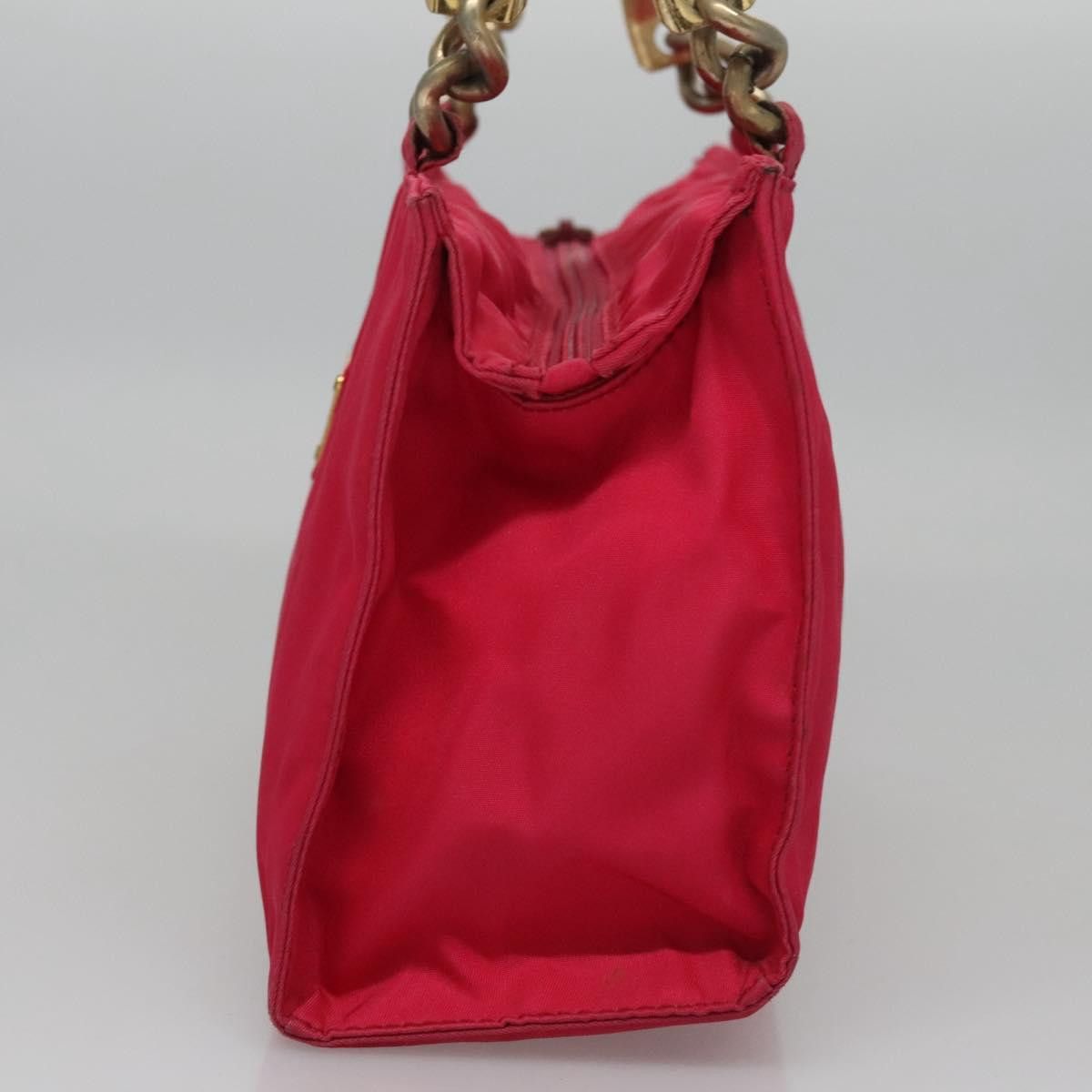 Prada PRADA Hand Bag Nylon Pink Size ONE SIZE - 4 Thumbnail