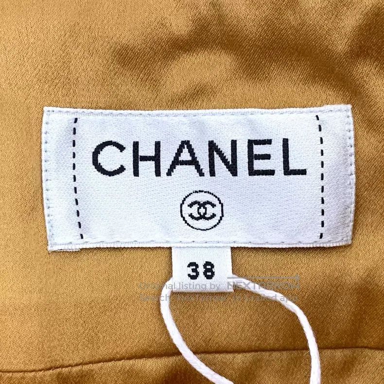 Chanel Chanel Egyptian Craft Workshop Series Golden Woven Tweed T Size 25" / US 0 / IT 36 - 6 Thumbnail