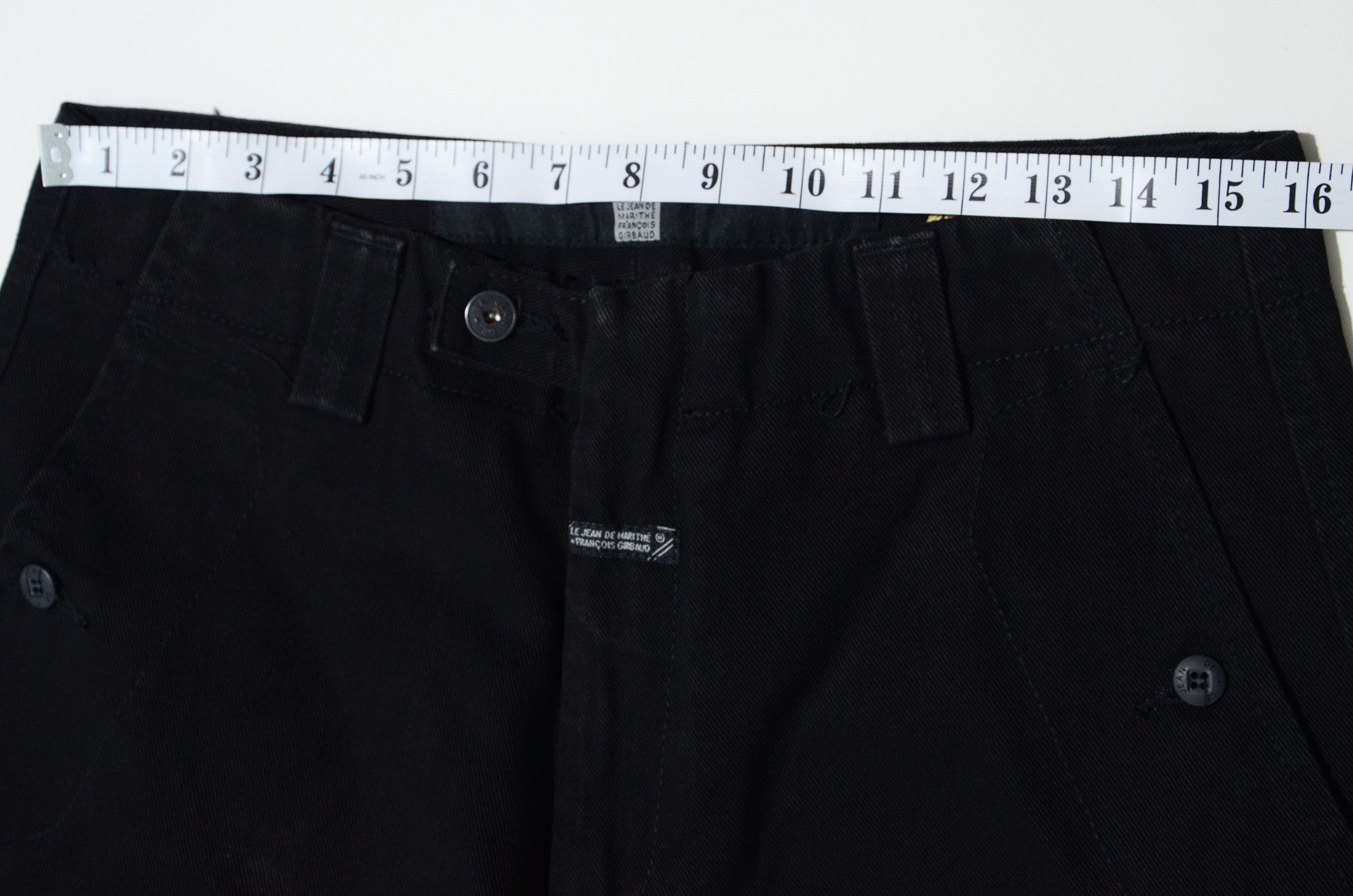Marithe + Francois Girbaud M+FG Long Black Shorts W32 Y2K Hip Hop 2006 Rare Craft Size US 32 / EU 48 - 11 Thumbnail