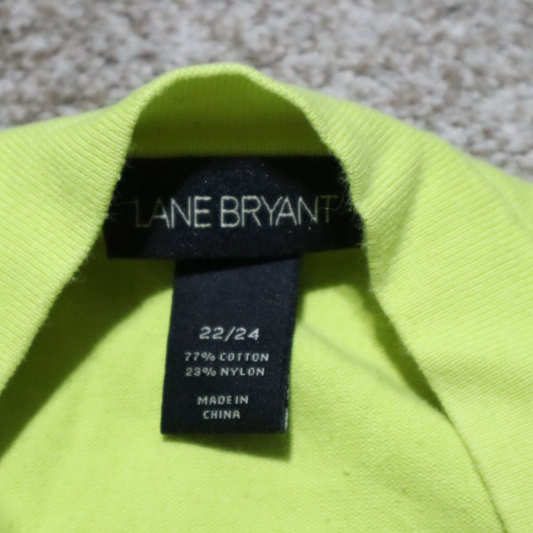 Vintage Lane Bryant Shirt Women Cover Up 22/24 Yellow Bohemian Style Tie Back Knot Vintage No (adjusted) Size 3XL / US 20-22 - 2 Thumbnail