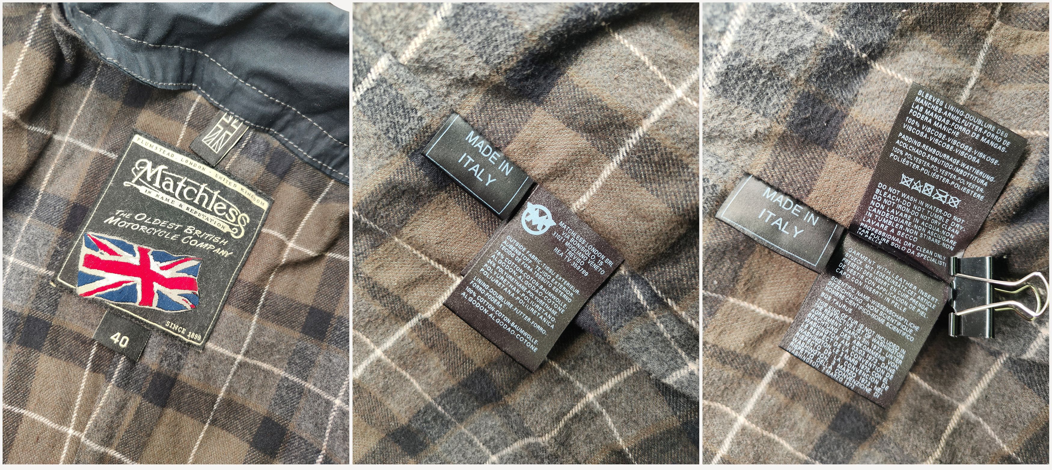 Matchless MATCHLESS _ ITALY _ SHEFFIELD _ WAX COTTON _ SHEARLING Size S / US 4 / IT 40 - 8 Thumbnail
