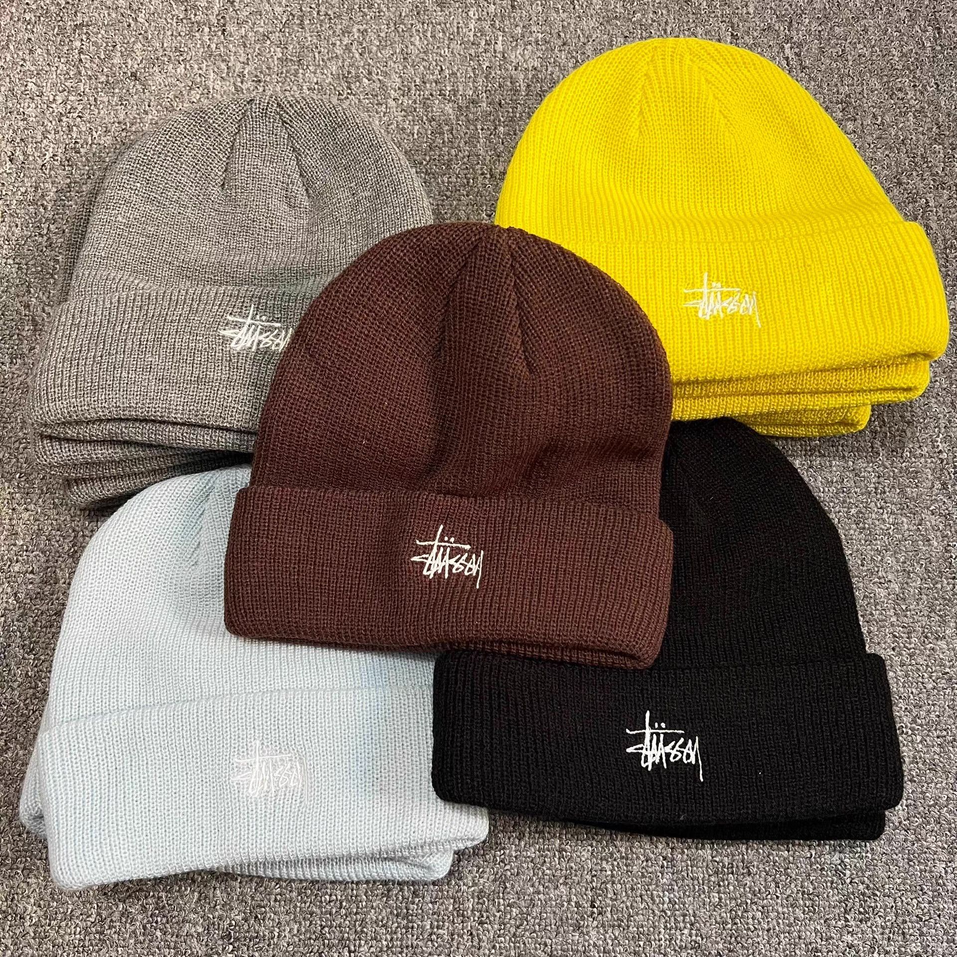 Stussy Stussy Classic Solid Color Embroidered Logo Knit Beanie Q7 Size ONE SIZE - 2 Thumbnail