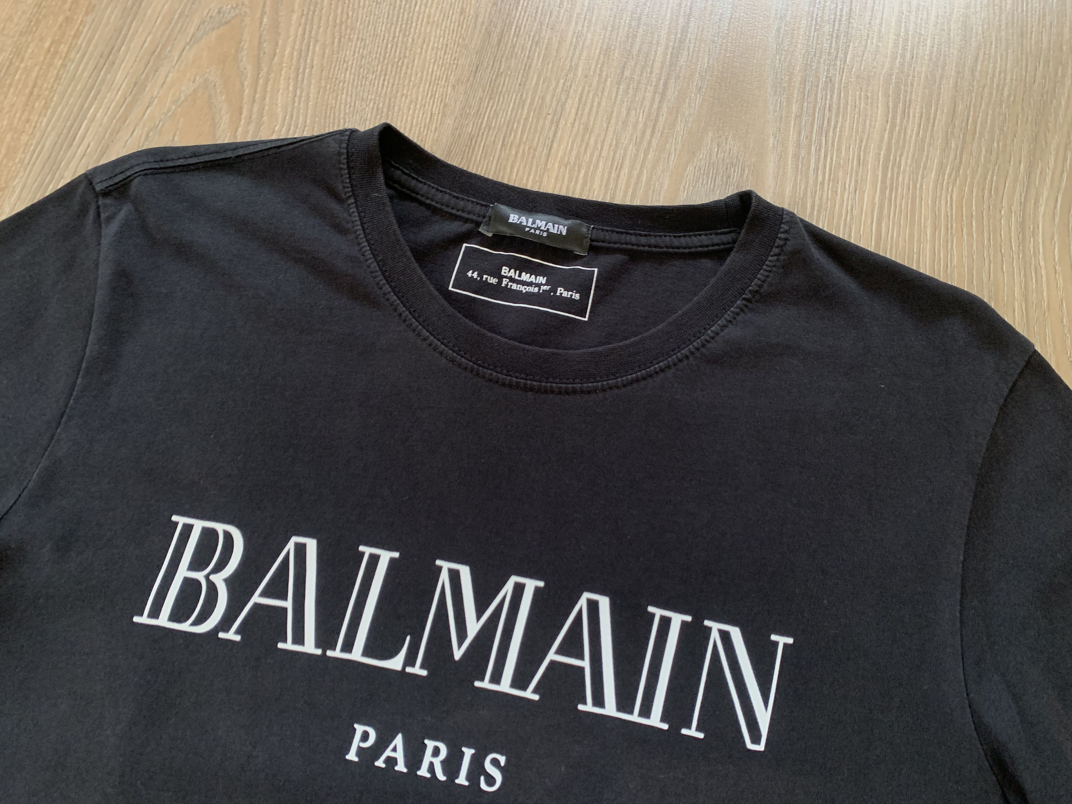 Pierre Balmain Balmain Black Short Sleeve T Shirt Size US L / EU 52-54 / 3 - 4 Thumbnail