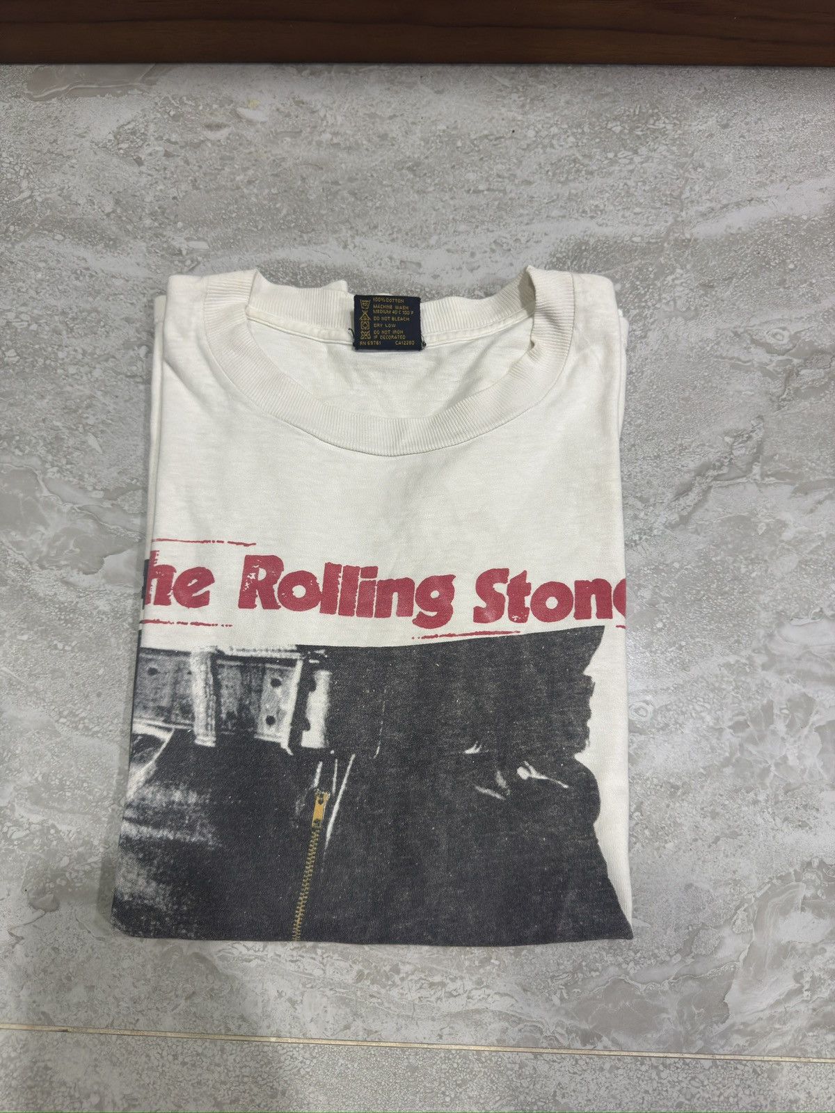 Other VINTAGE 90s ROLLING STONE T SHIRT Size US M / EU 48-50 / 2 - 1 Thumbnail