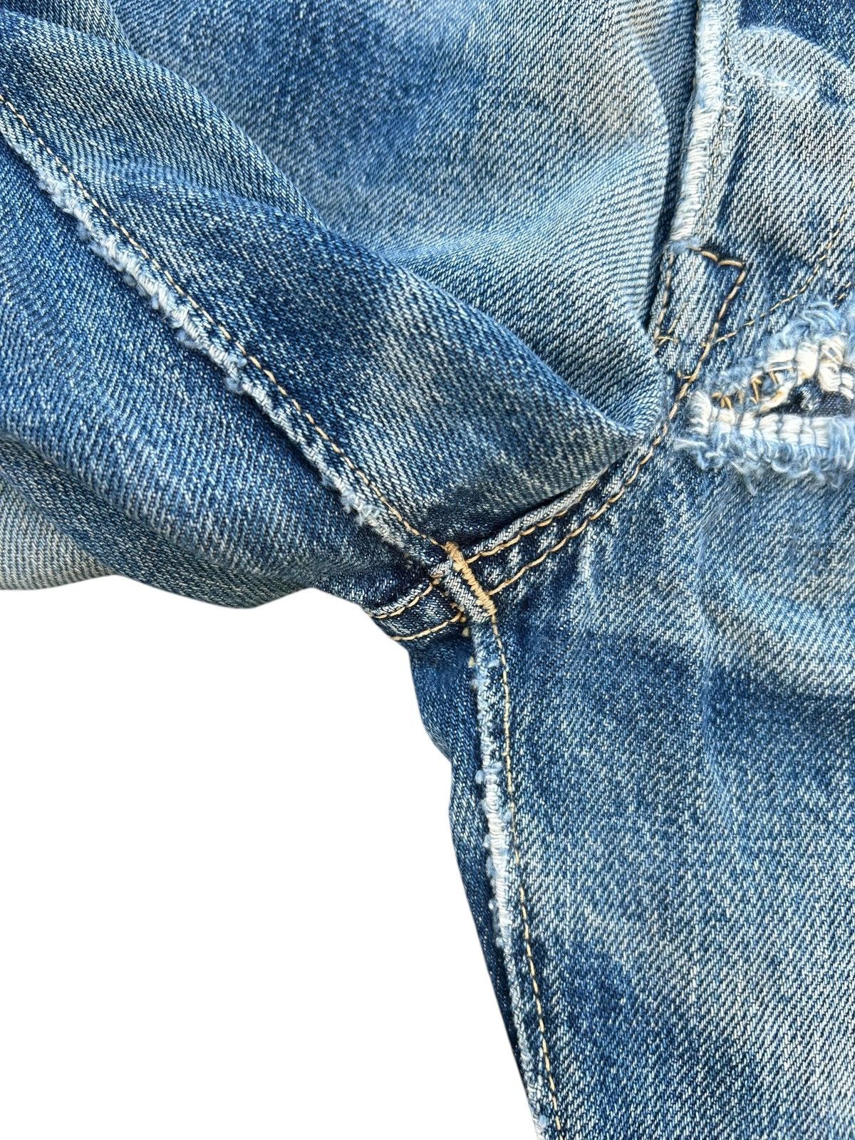 Japanese Brand × Kapital × Vintage Vintage Skull Angel Dust Selvedge Japanese Distressed Denim Size US 32 / EU 48 - 15 Thumbnail