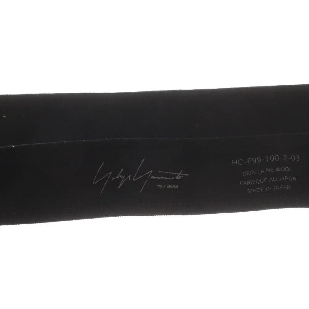 Yohji Yamamoto Yohji Yamamoto Wool gabard long belt Size ONE SIZE - 6 Thumbnail