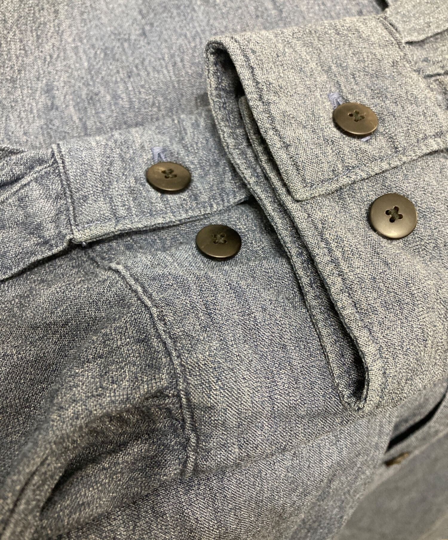 Visvim 25SS 1920 CHAMBRAY L/S (C/SI) SHIRT