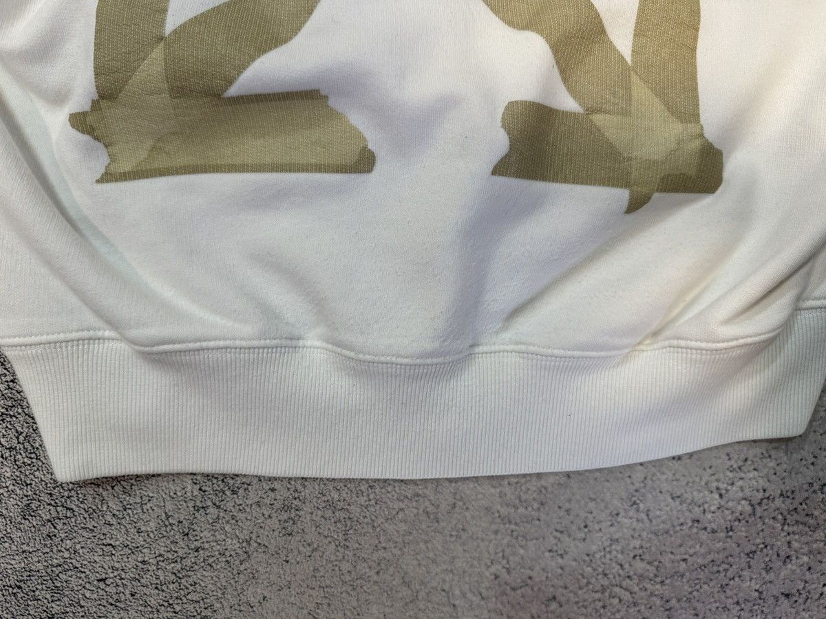 Off-White Off-White Tape Diag Arrows Hoodie White Beige Men S Portugal Size US S / EU 44-46 / 1 - 22 Thumbnail