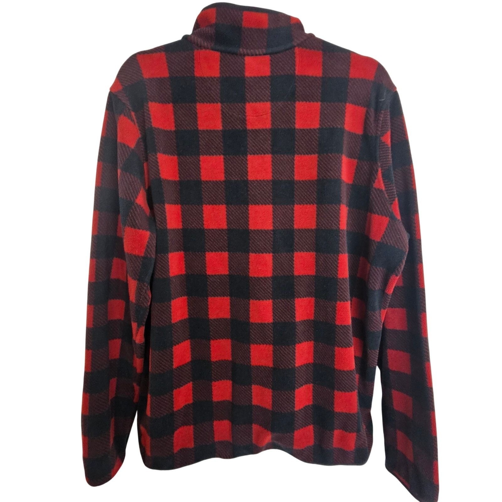 Duluth Trading Company Duluth Trading Co Men Buffalo Plaid Lumberjack Fleece Henley Size US XL / EU 56 / 4 - 7 Thumbnail