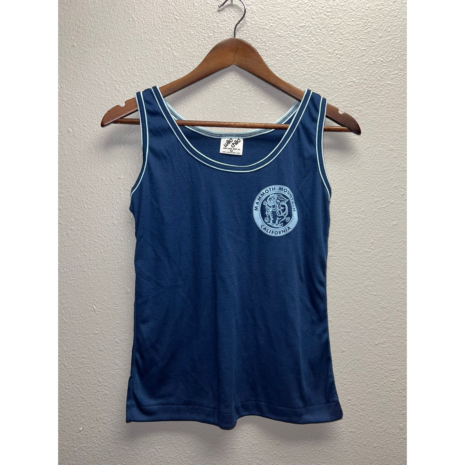 Vintage Vintage Mammoth Mountain Shirt Tank Top Blue Tee Women M Size M / US 6-8 / IT 42-44 - 1 Thumbnail