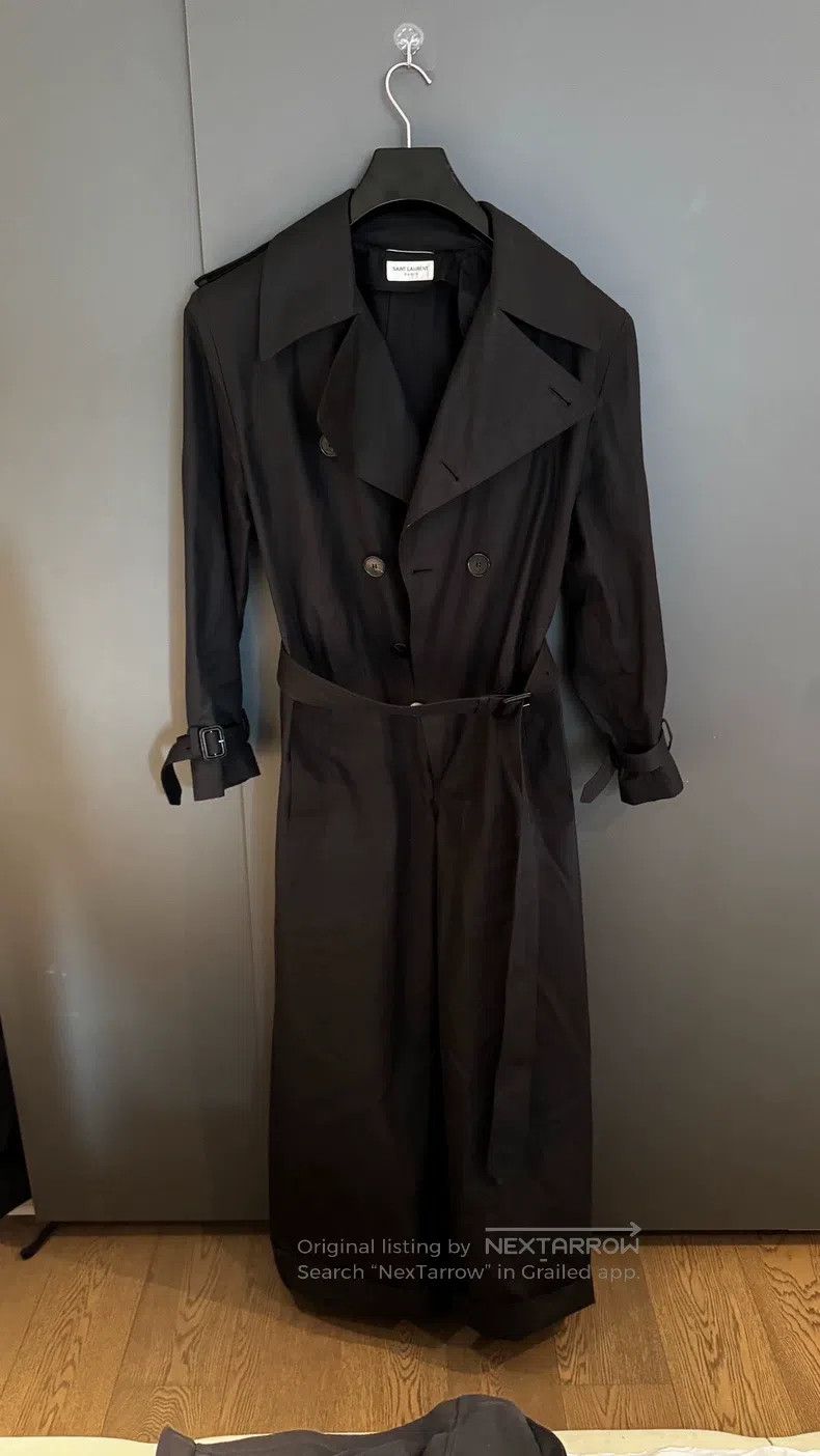 Saint Laurent Paris Saint Laurent Paris Unisex Trench Jumpsuit Size US S / EU 44-46 / 1 - 2 Thumbnail