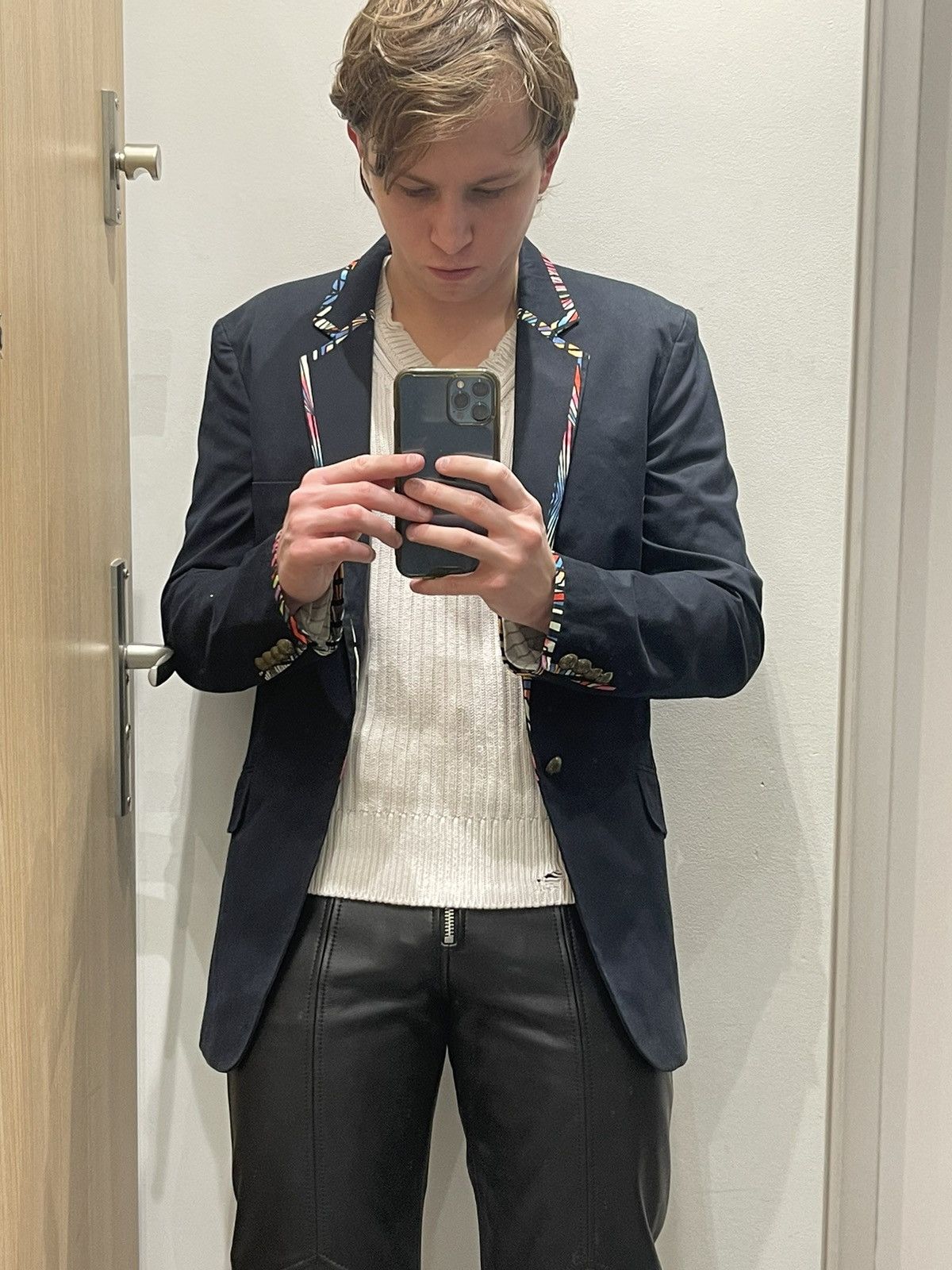 Other AW09 Matthew Williamson X H&M Mosaics Navy Blazer Size US M / EU 48-50 / 2 - 2 Thumbnail