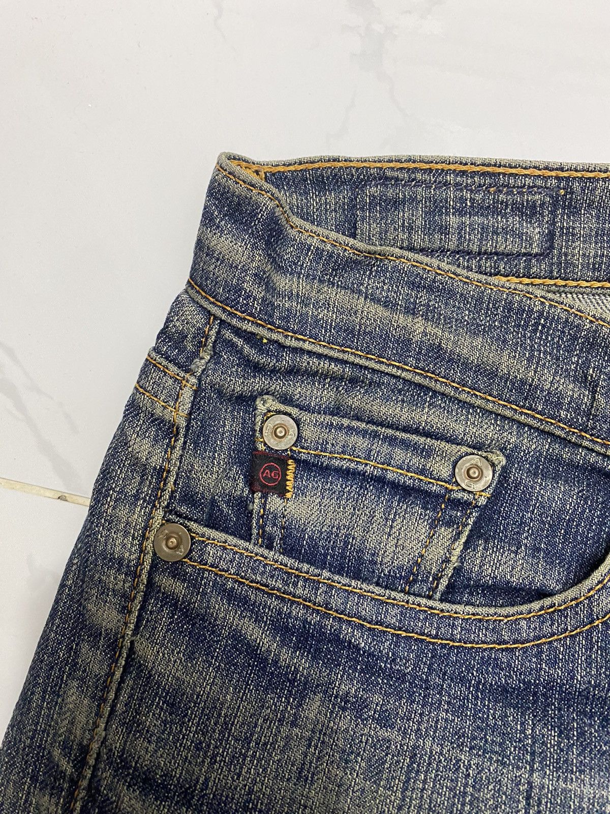 Hysteric Glamour RUSTY FLARE JEANS🔥A.GOLDSCHMIED DISTRESSED DENIM JEANS Size 30" / US 8 / IT 44 - 11 Thumbnail