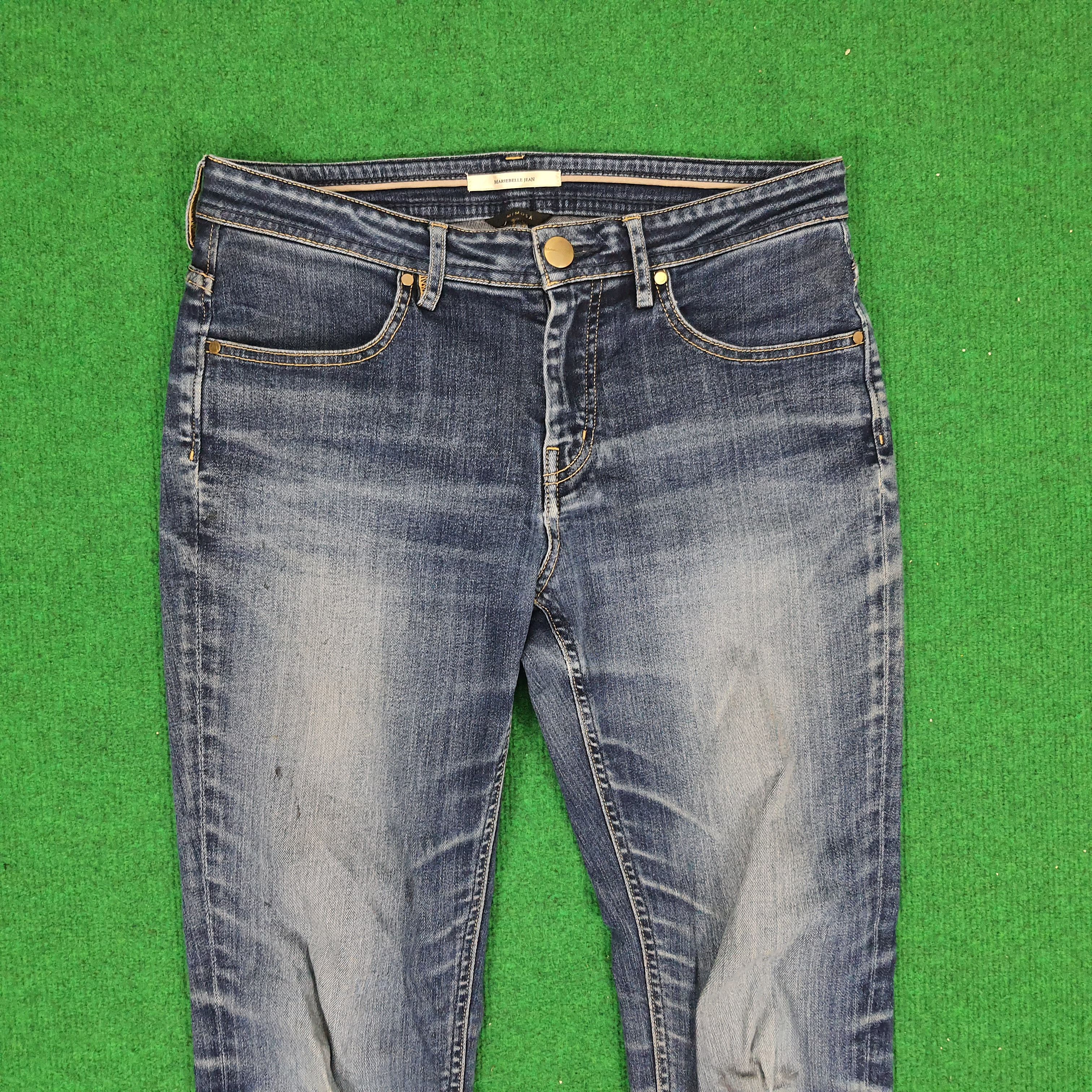 Japanese Brand Vintage Mariebelle Jeans Mimosa Streetwear Denim Size 30" / US 8 / IT 44 - 2 Thumbnail
