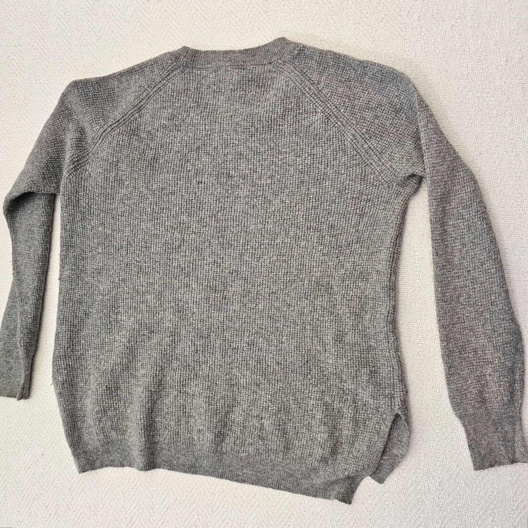 Madewell Madewell Pullover Sweatshirt Sweater Shirt Long Sleeve Gray L Women’s Crew Neck Alpaca Merino Wool Knit Pattern Solid Size L / US 10 / IT 46 - 7 Thumbnail