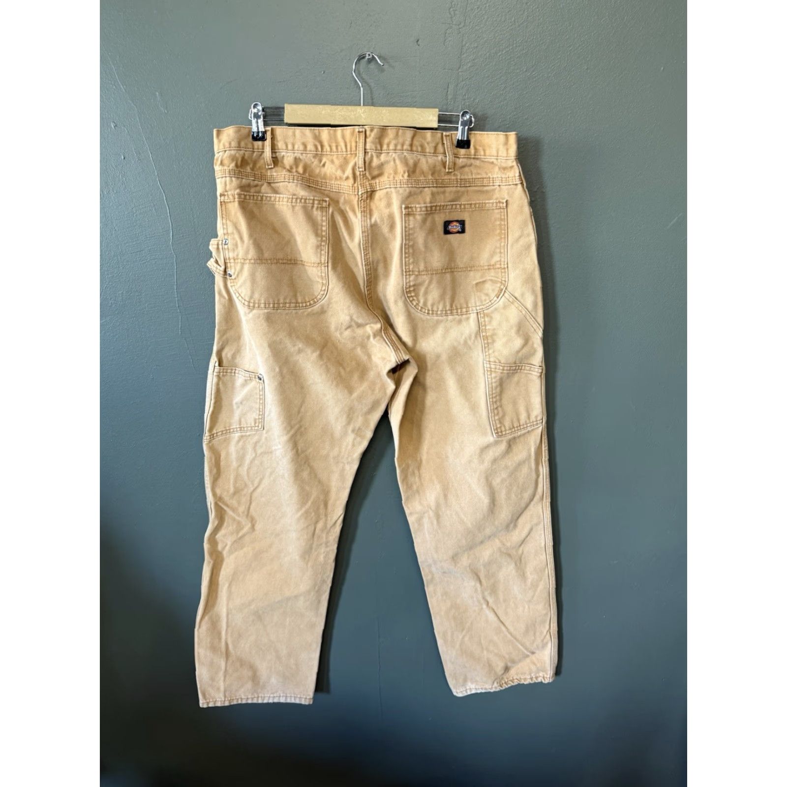 Dickies Dickies Mens Carpenter Pants 38x30 Khaki Beige Y2K pants size 38 regular Men's Pants Carpenter Beige 90s style Mens Tags: Dickies Size US 38 / EU 54 - 2 Thumbnail