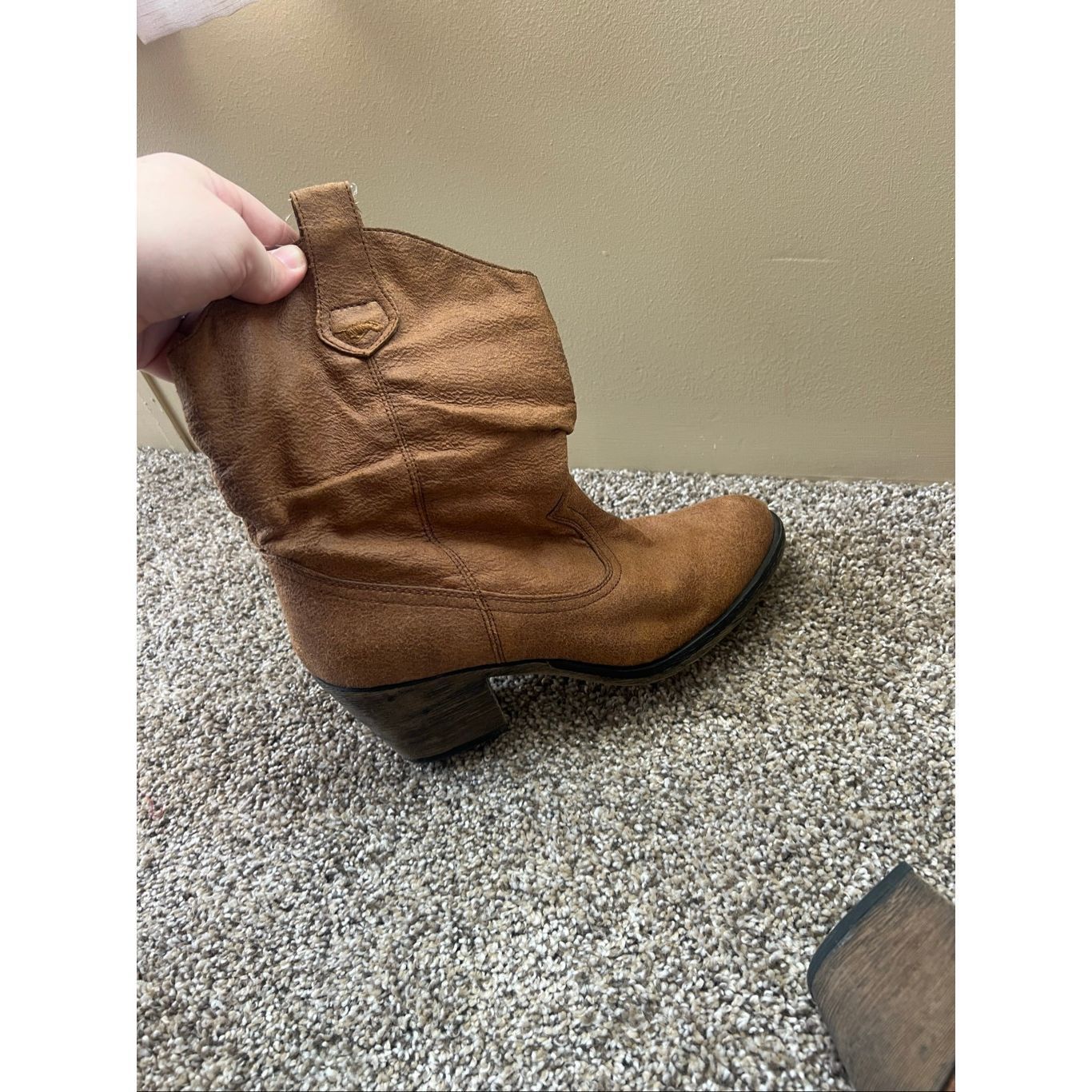 Other Rocket Dog Brown Cowboy/Western Boots Woman’s 10 Preowned Size US 10 / IT 40 - 7 Thumbnail