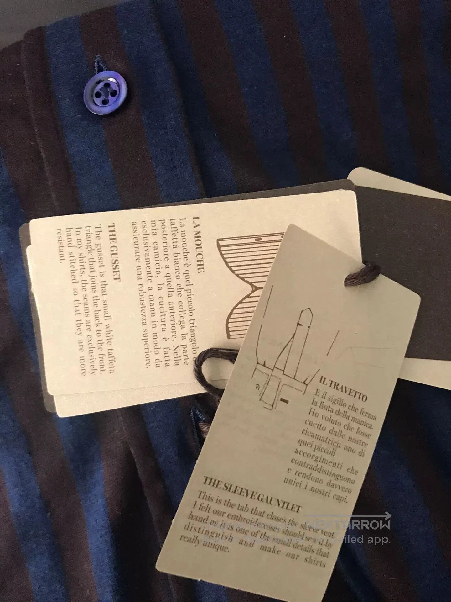 Luigi Borrelli new luigi borrelli striped casual shirt. Size US S / EU 44-46 / 1 - 6 Thumbnail