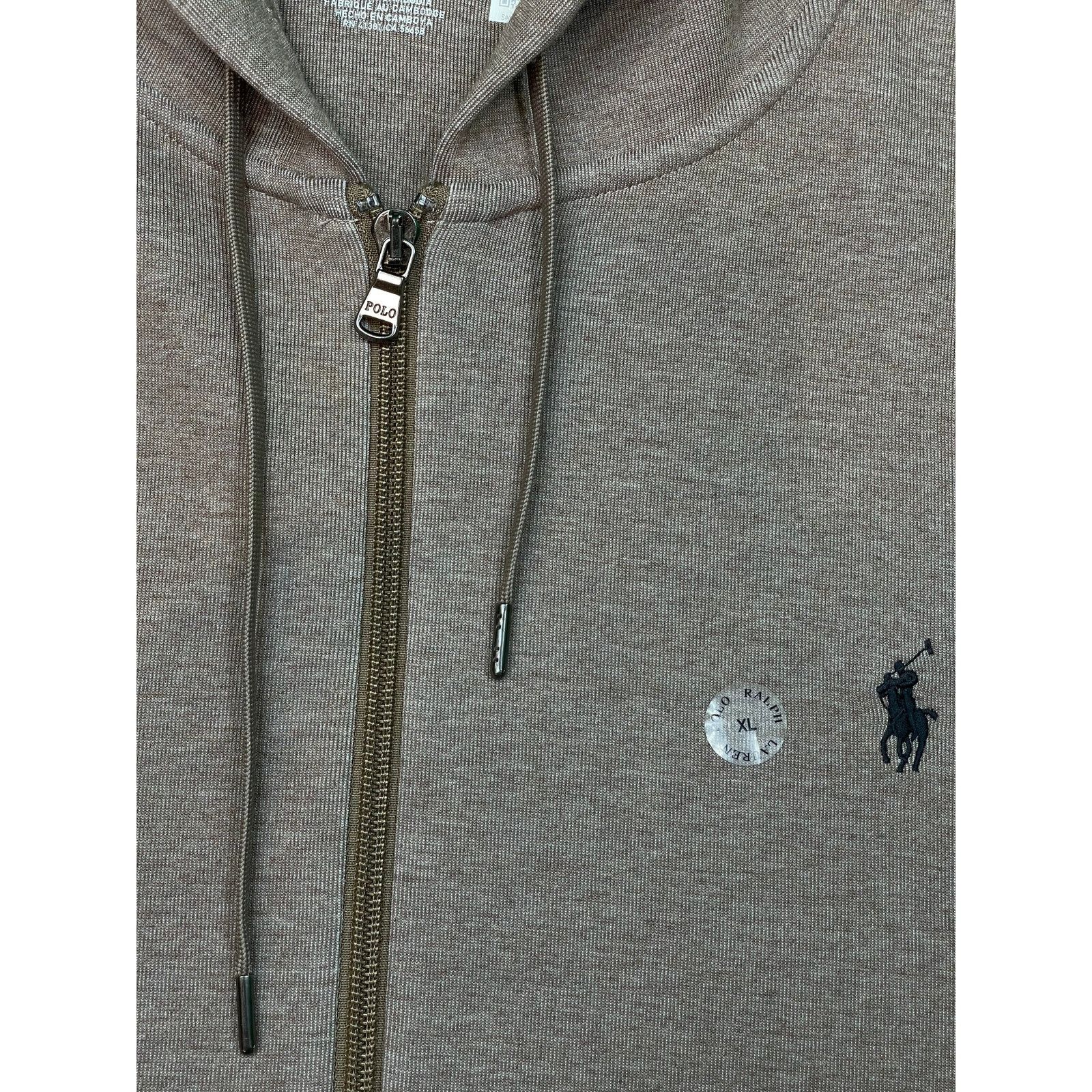 Polo Ralph Lauren Polo Brown Zip Up Hoodie Size US XL / EU 56 / 4 - 3 Thumbnail