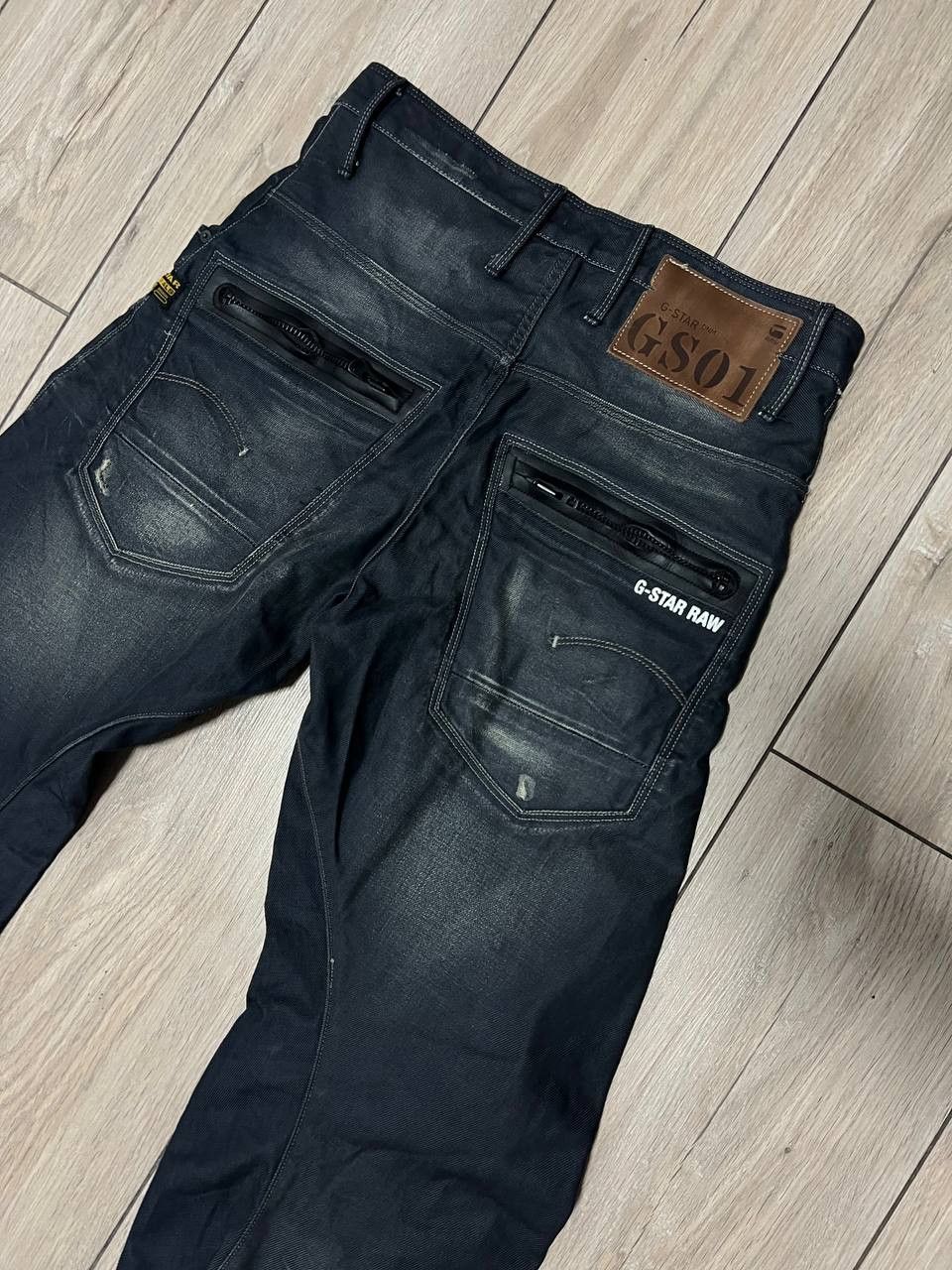 G-Star RAW GS01 Black Denim Jeans Trousers 31x34