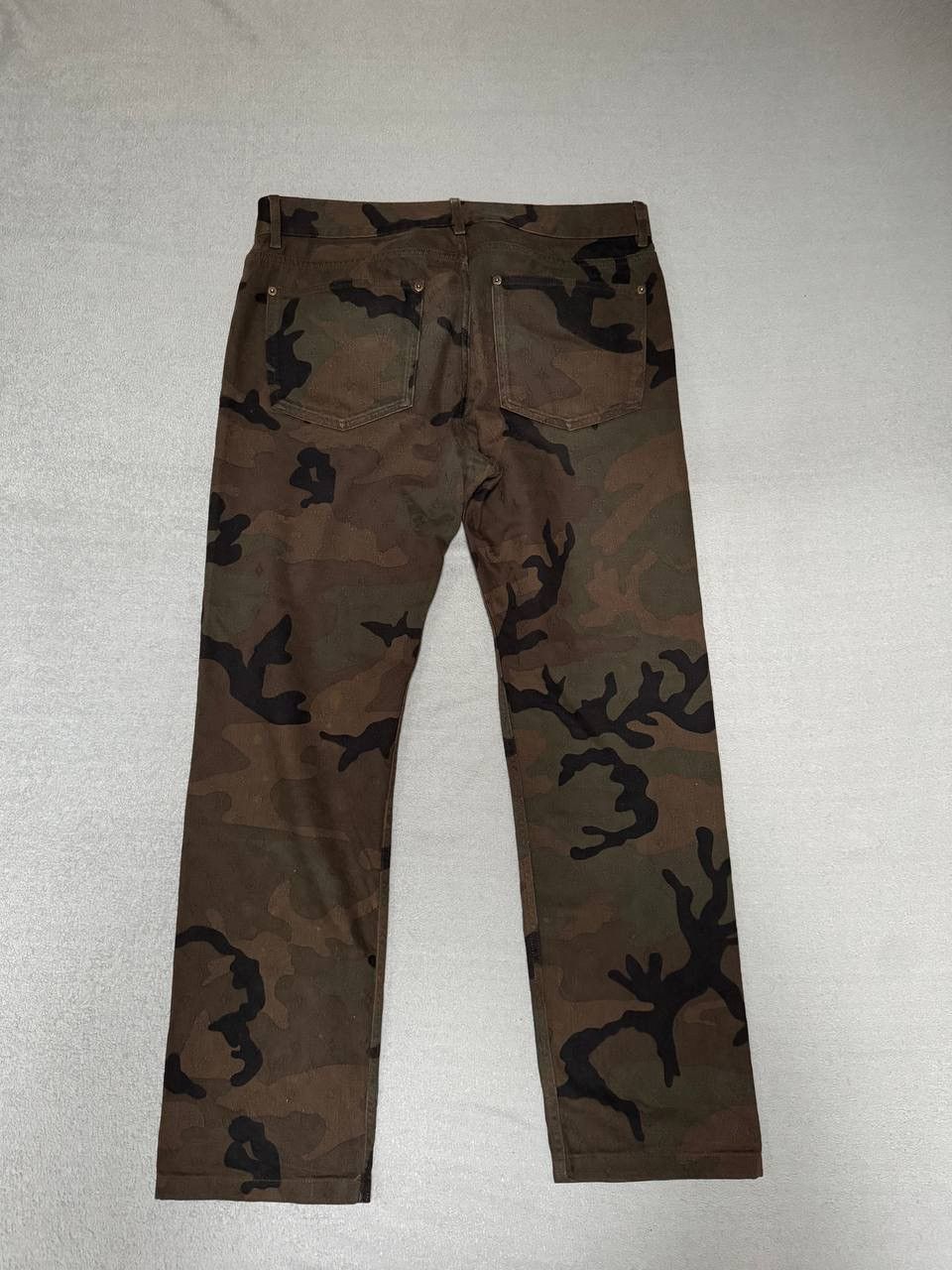 Louis Vuitton × Supreme Louis Vuitton x Supreme Camo Denim Jeans Size US 34 / EU 50 - 2 Thumbnail