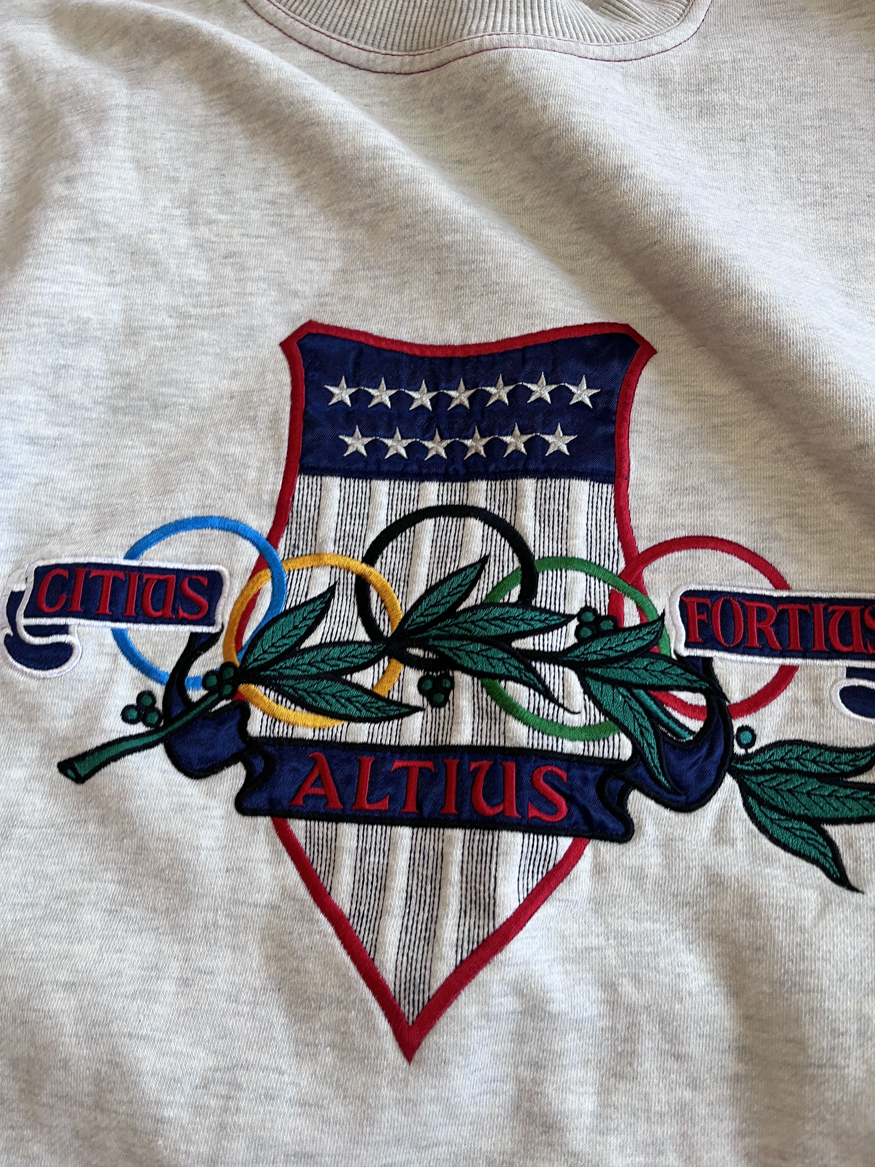 Adidas ADIDAS OLYMPIC CENTENNIAL COLLECTION VINTAGE 90S SWEATSHIRT Size US XL / EU 56 / 4 - 4 Thumbnail