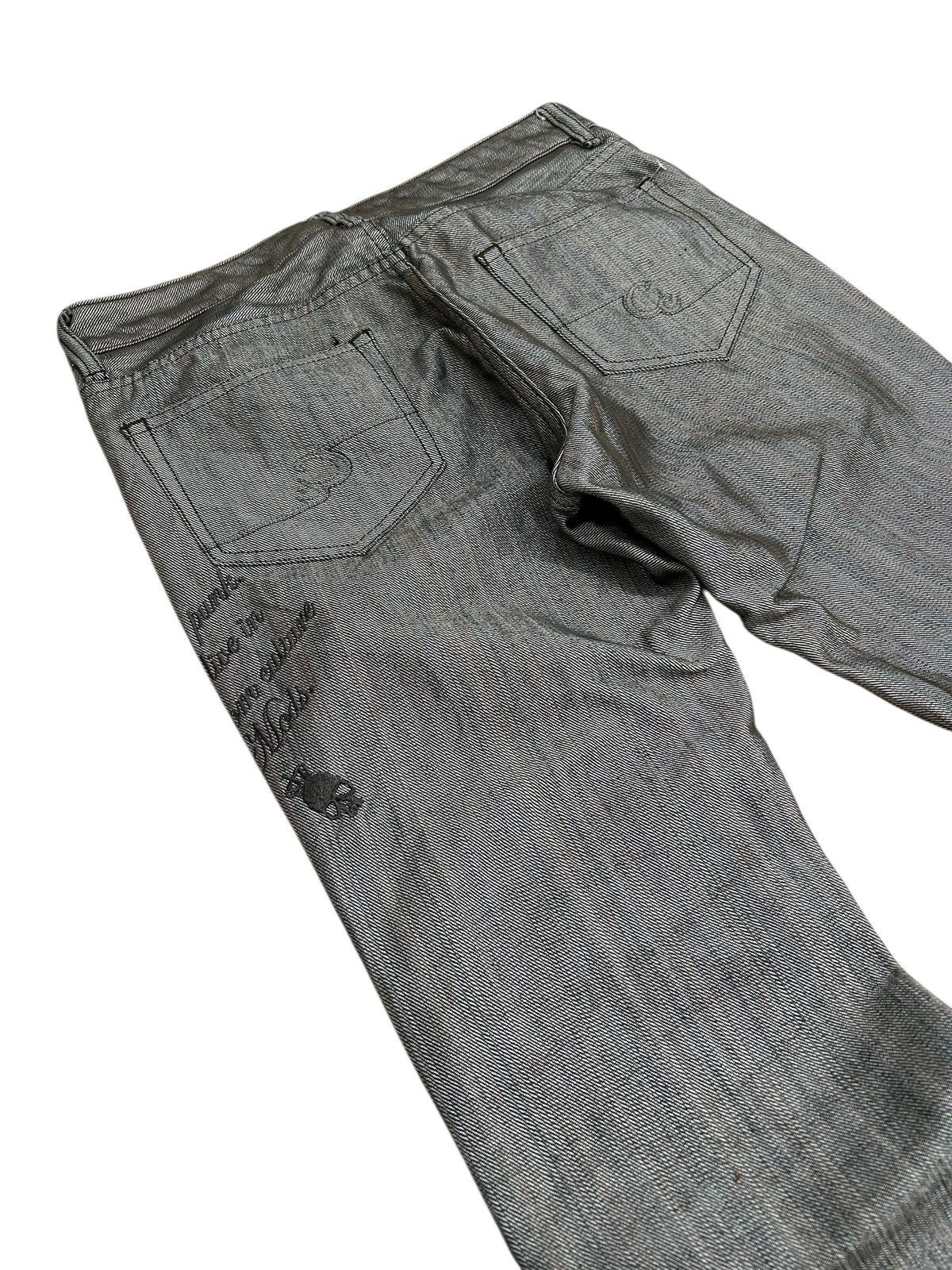 GOSTAR DE FUGA Flare Custom Culture Jean Unique Colour Retro Punk 90s Scene Size US 29 - 12 Thumbnail