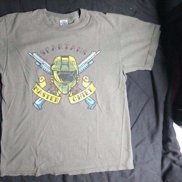 Delta Vintage Halo Master Chief Spartans Tattoo Art T-Shirt Size US L / EU 52-54 / 3 - 3 Thumbnail