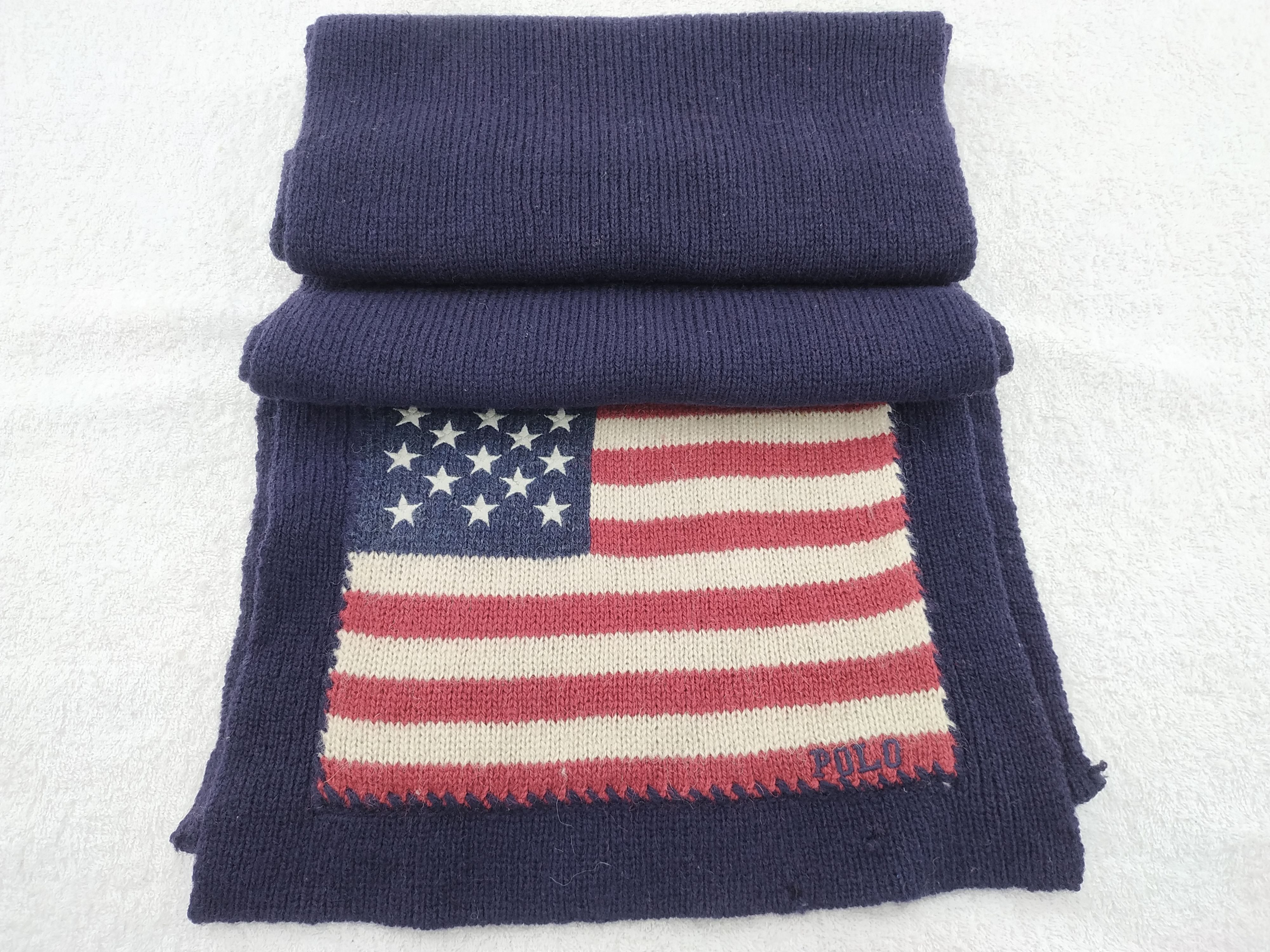 Polo Ralph Lauren Vintage Polo Ralph Lauren Scarf/Muffler/Neckwear MF438 Size ONE SIZE - 2 Thumbnail