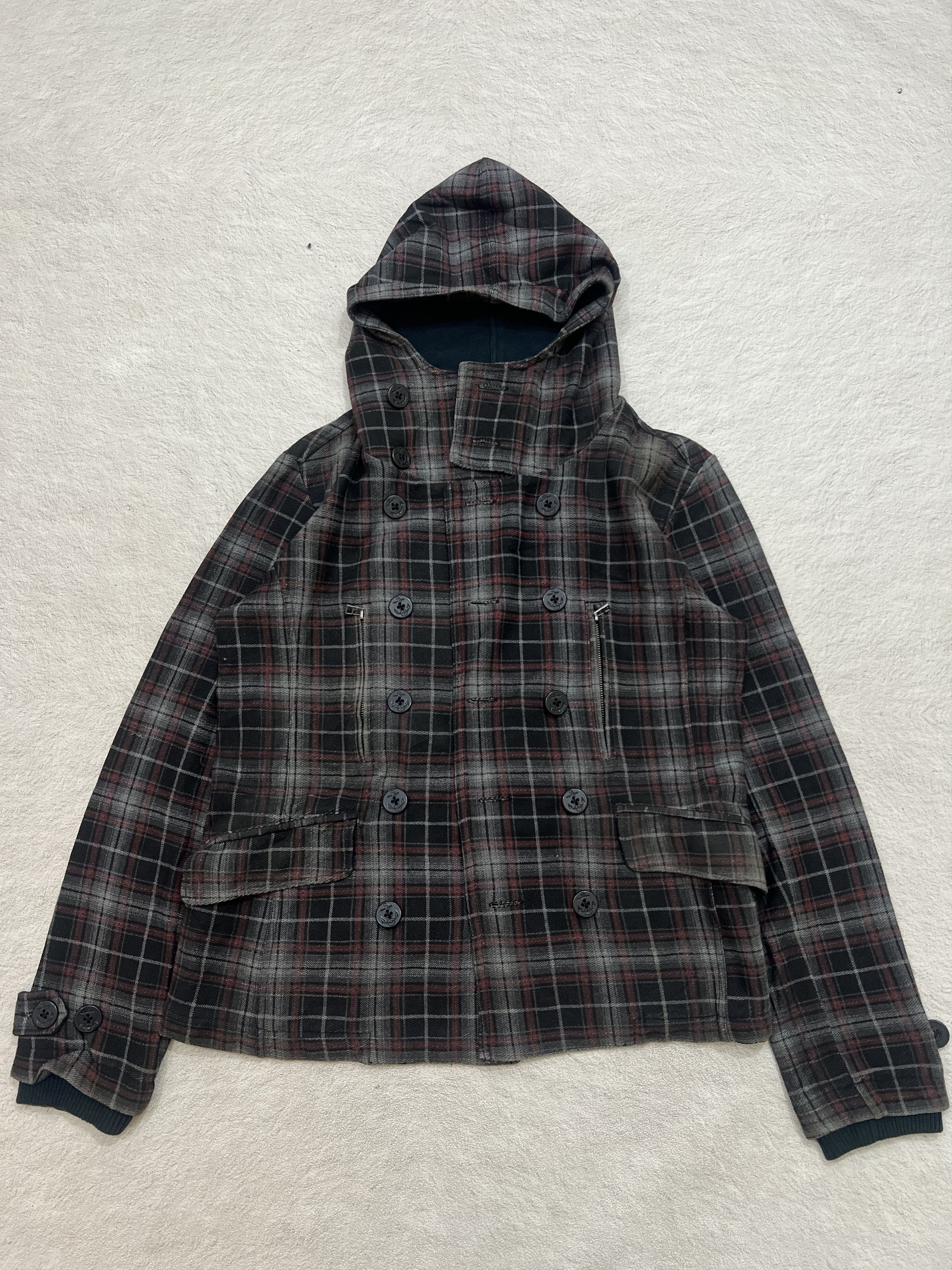 In The Attic 2000s In The Attic Y's Japanese Plaid Napoleon y2k Lgb Ifsix Size US M / EU 48-50 / 2 - 1 Thumbnail