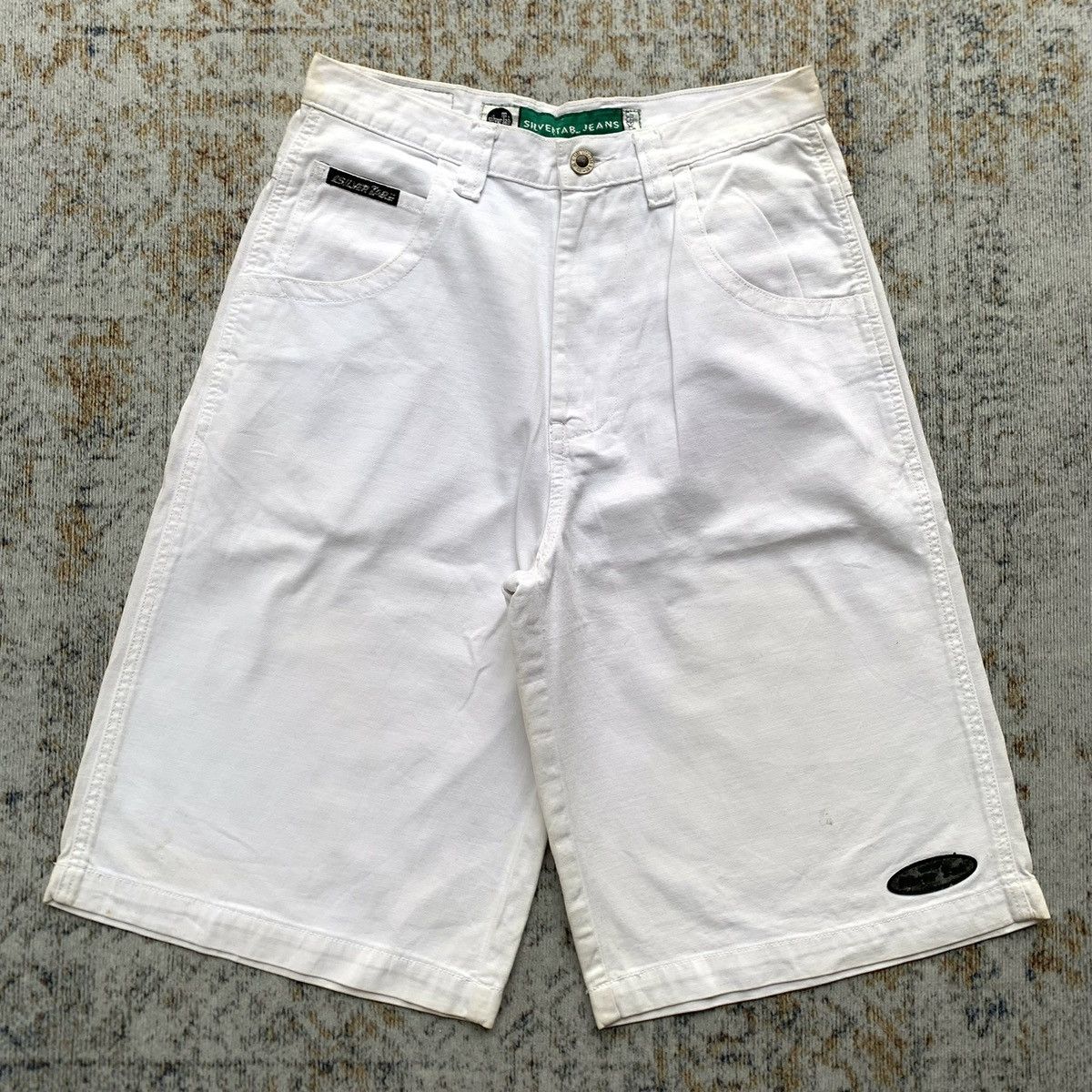 Levi's Rare 1990s Levi's Silver Tabs Baggy Jorts Jeans Size US 30 / EU 46 - 1 Thumbnail