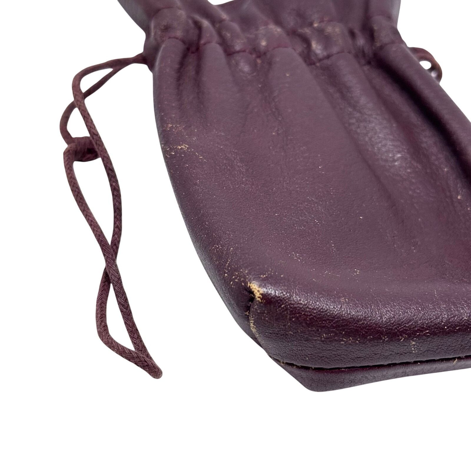 Cartier Cartier Dark Red Leather Pouch Size ONE SIZE - 9 Thumbnail