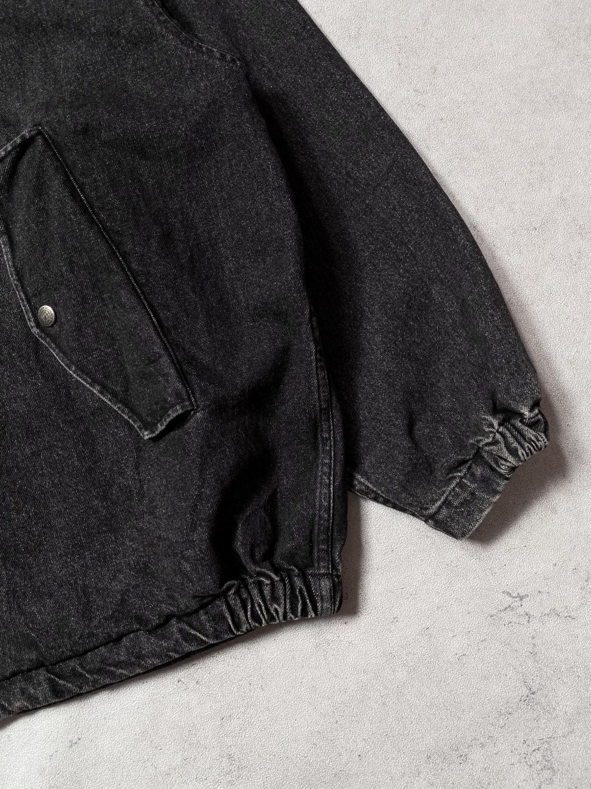 Other LMC WASHED DENIM COACH JACKET BLACK Size US M / EU 48-50 / 2 - 7 Thumbnail