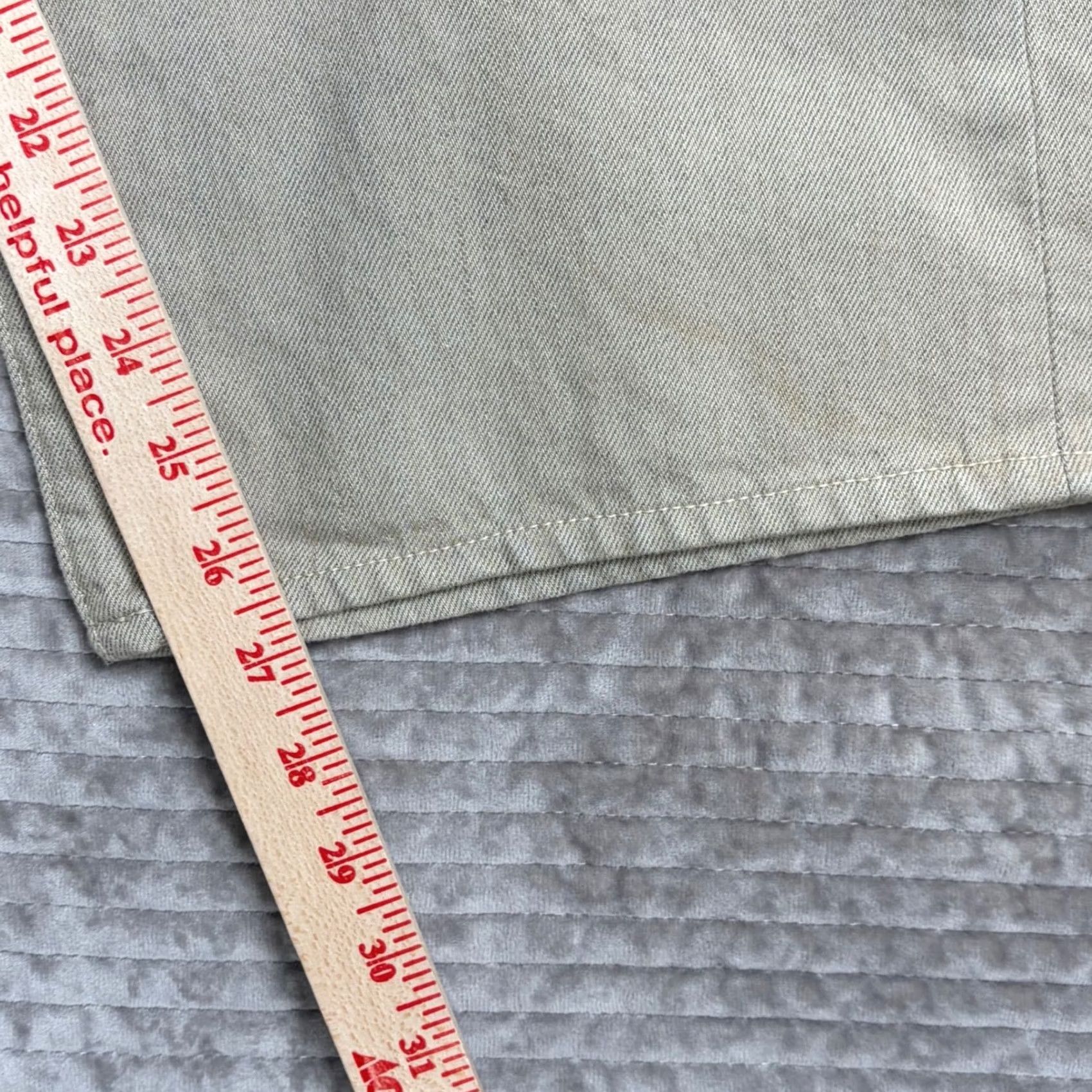 Levi's VINTAGE Levi's 501 Original Fit Jeans Beige Cone Denim Button Fly Mens W44 L34 Size US 34 / EU 50 - 2 Thumbnail