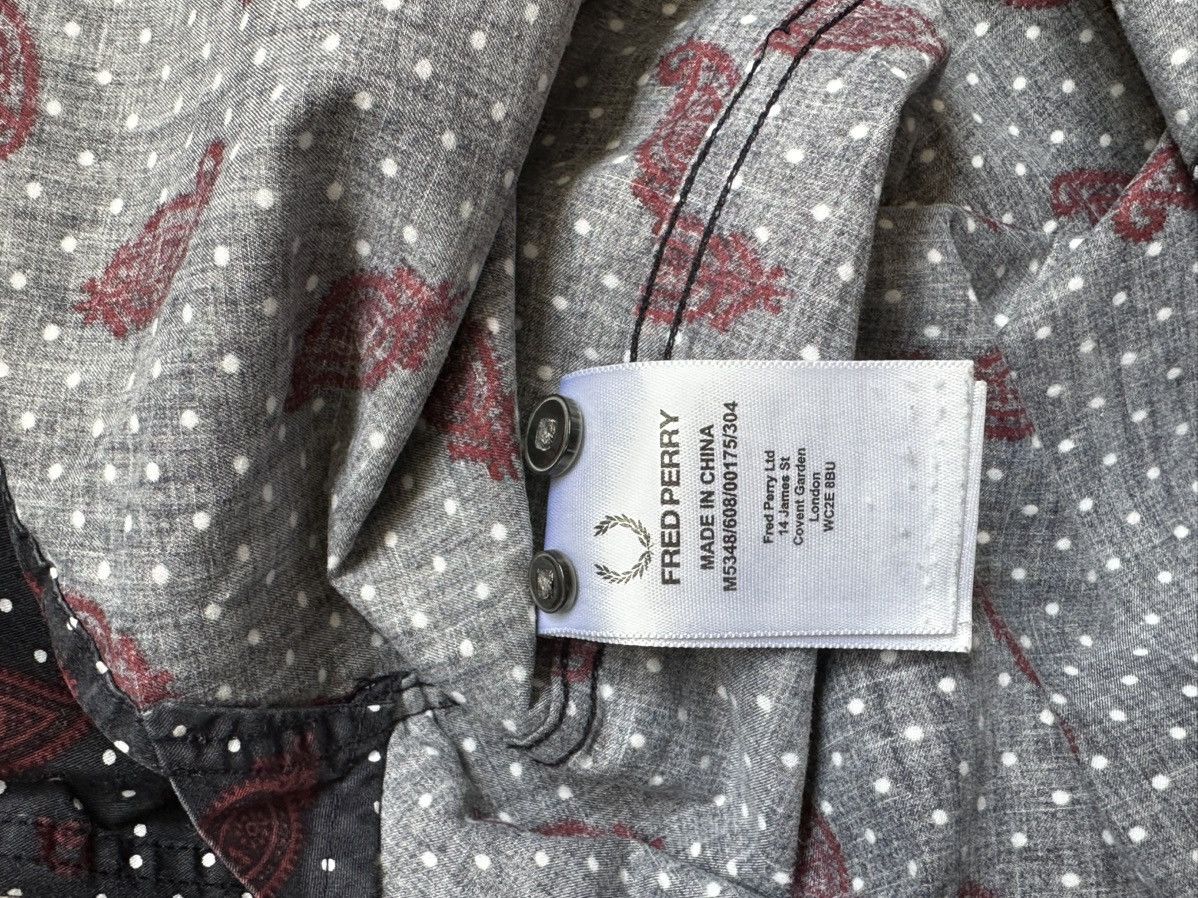 Drake's × Fred Perry Fred Perry x Drakes Paisley print shirt S Size US S / EU 44-46 / 1 - 7 Thumbnail