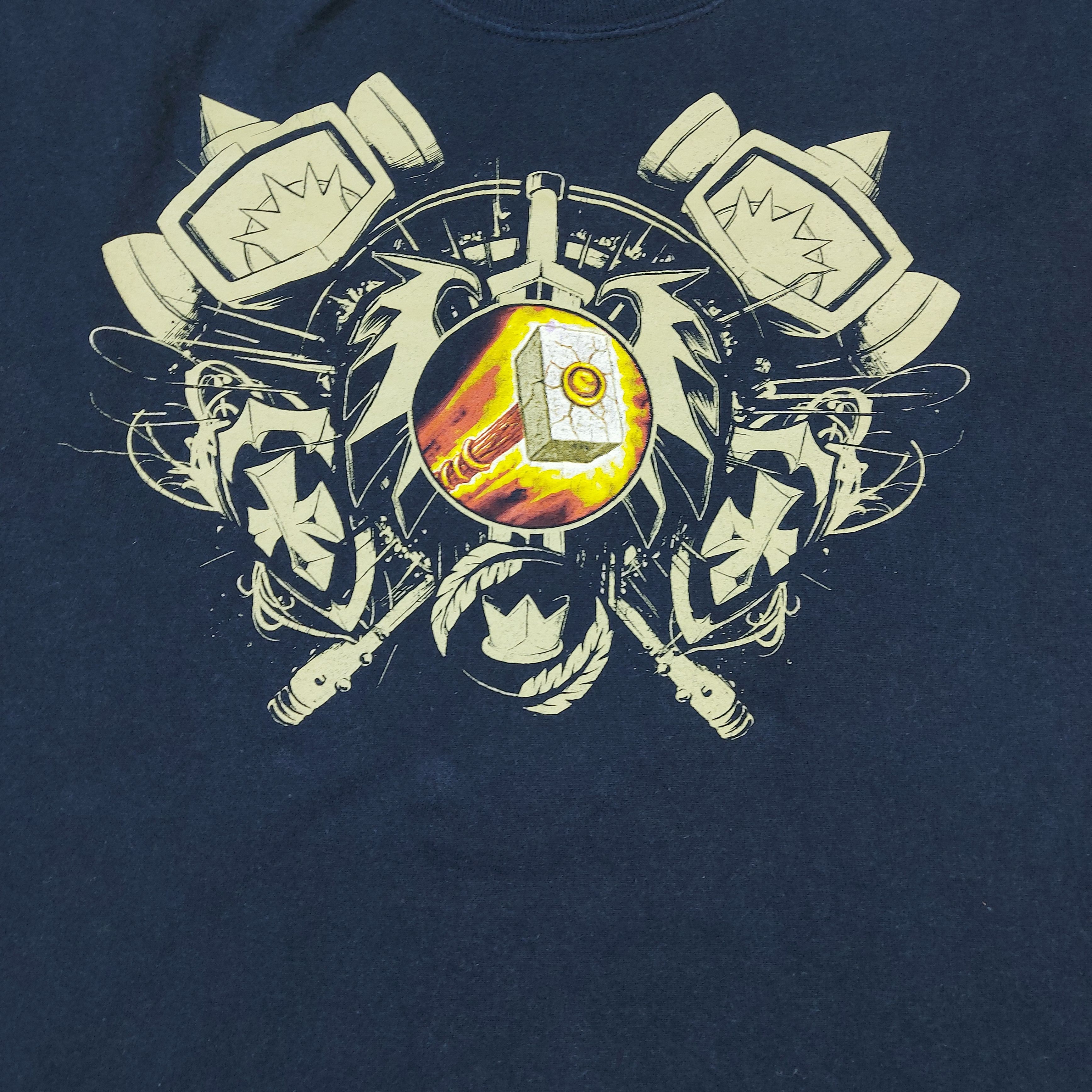 Microsoft Vintage World Of Warcraft Paladin Class Logo TEE Size US XL / EU 56 / 4 - 7 Thumbnail
