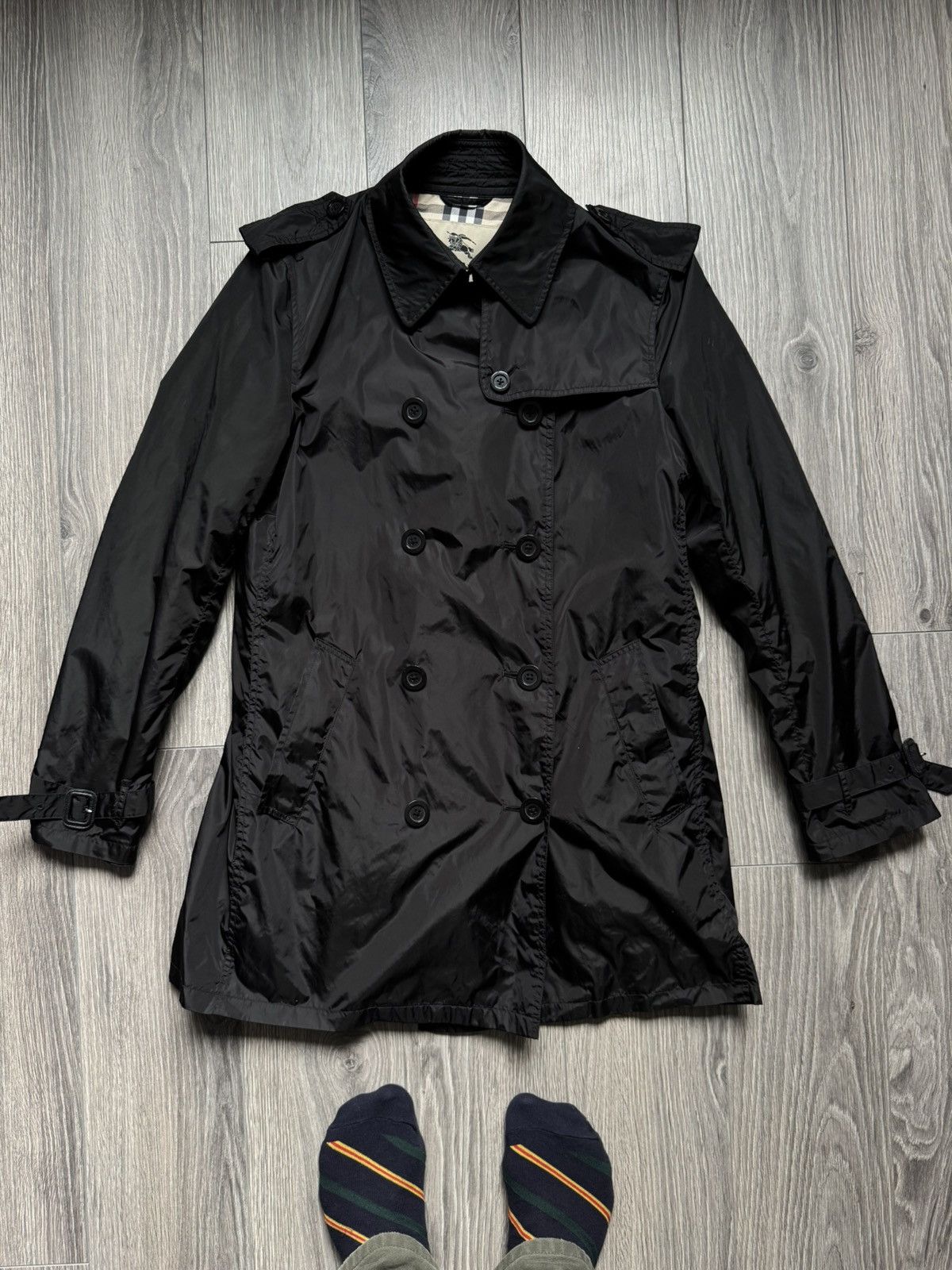 Burberry Double-breasted Lightweight nylon Trench coat