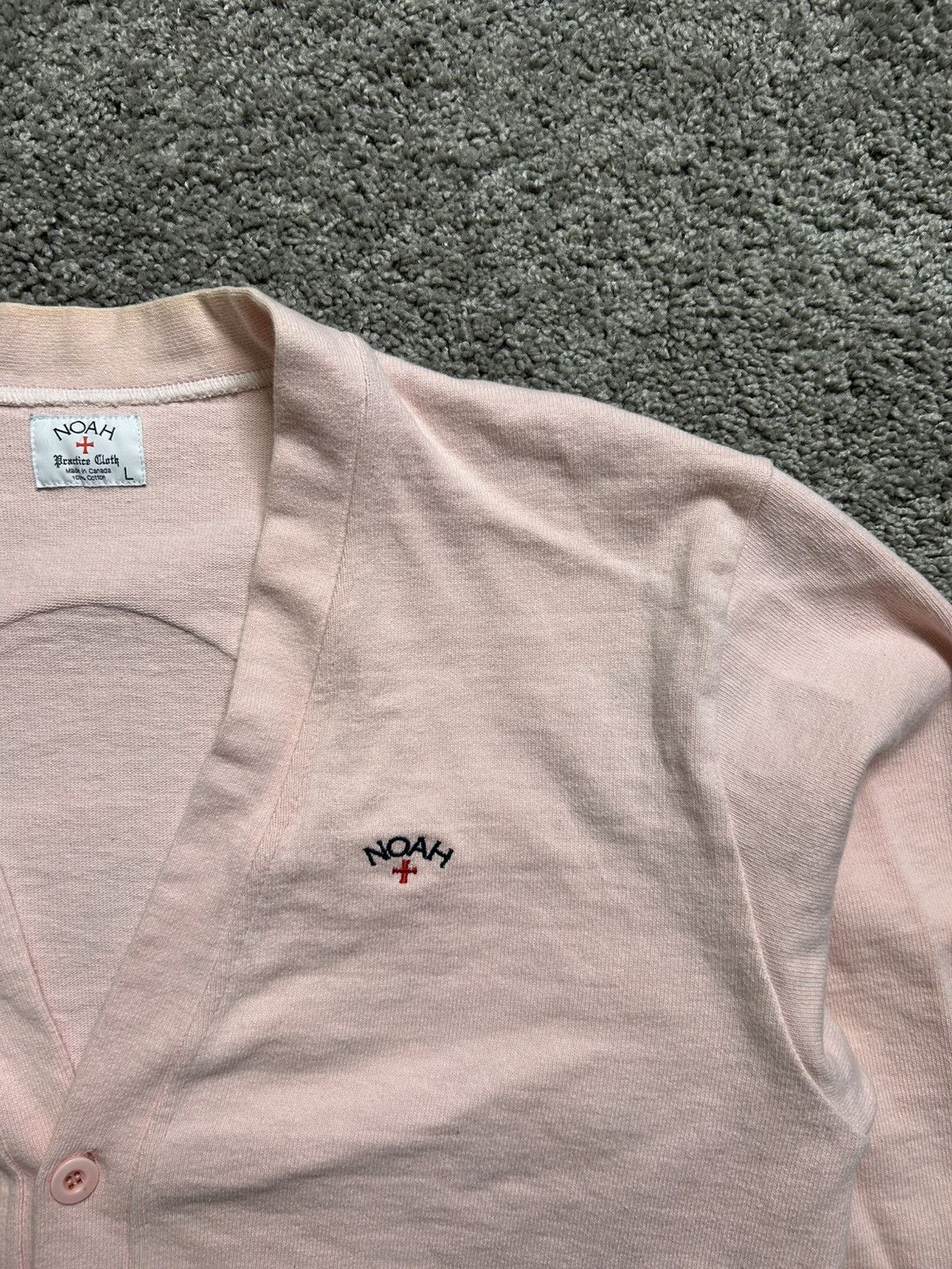 Other Noah Pirates Embroidered Cardigan Pink Made in Canada Size US L / EU 52-54 / 3 - 6 Thumbnail