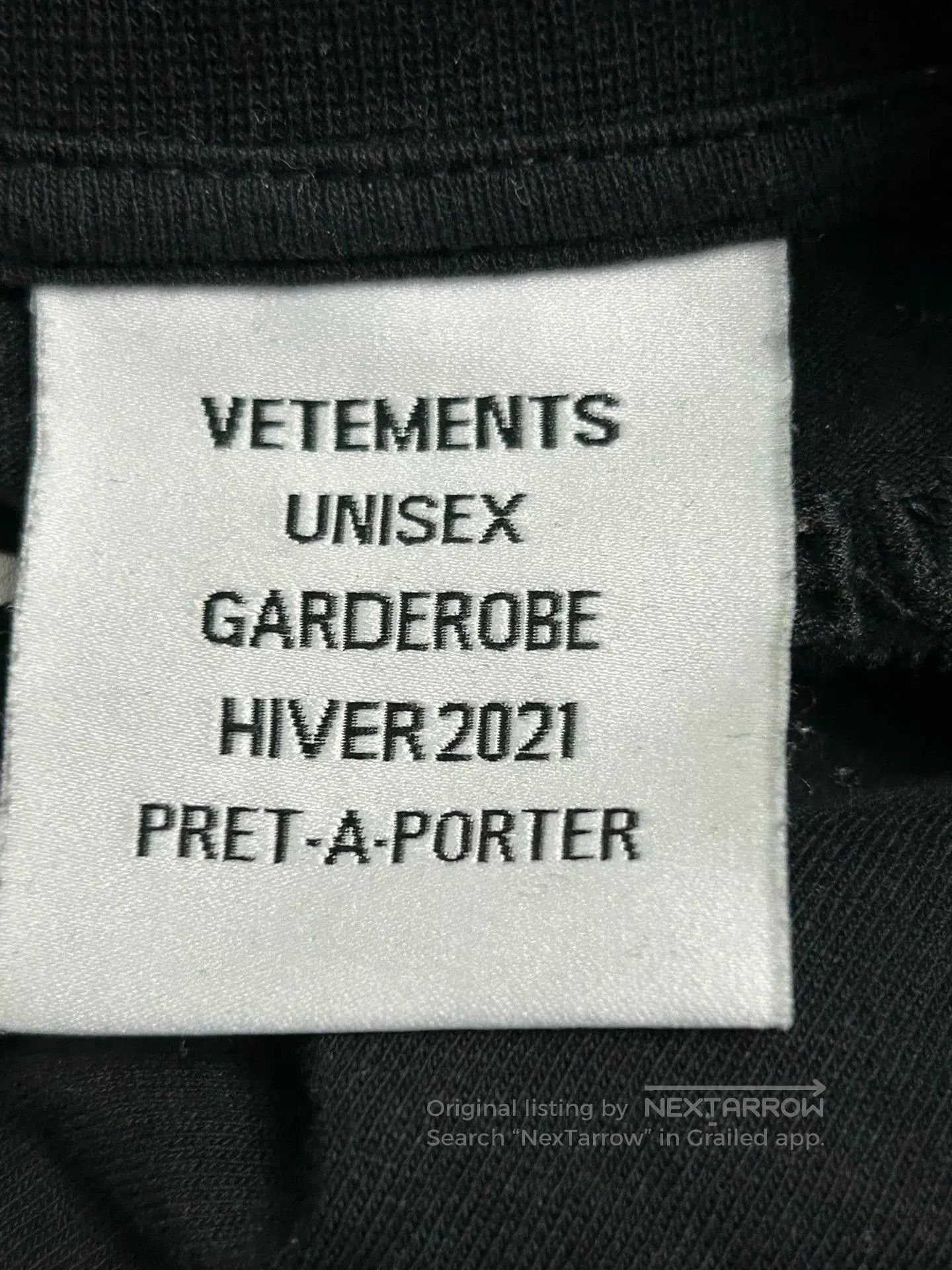 Vetements Vetements Graphic Hoodie - Size XS. Size US XS / EU 42 / 0 - 6 Thumbnail