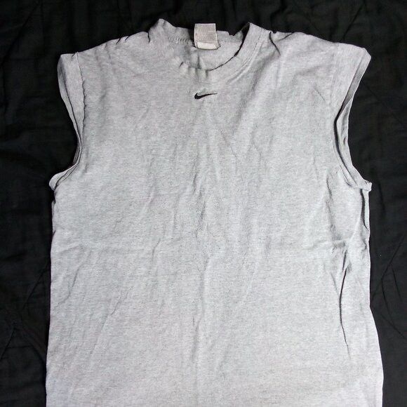 Nike Vintage Nike Mid Swoosh Tank Top Sleeveless Travis Scott Size US M / EU 48-50 / 2 - 2 Thumbnail