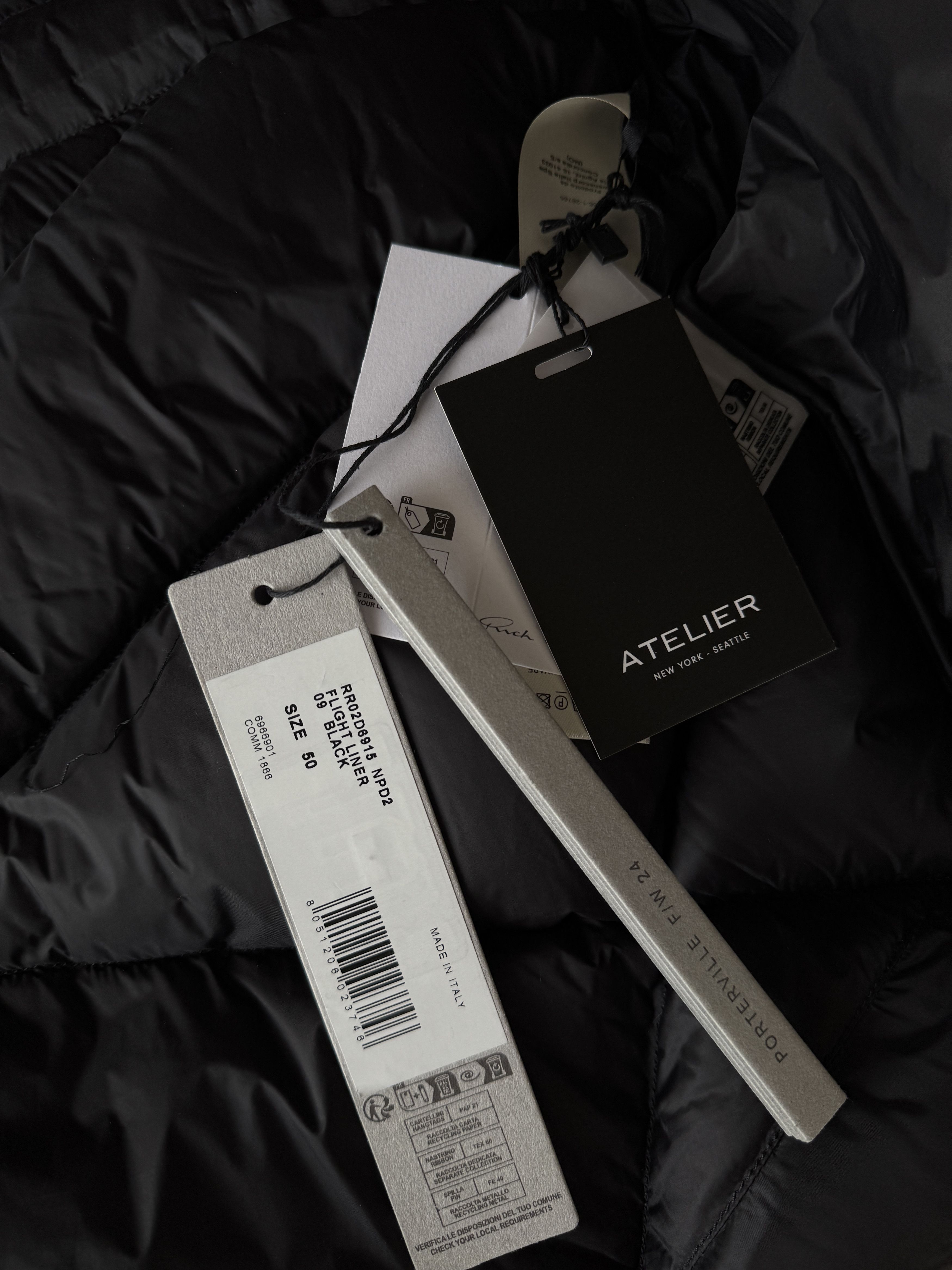 Rick Owens Rick Owens Cappotto Piumino Flight Liner Jacket Size US L / EU 52-54 / 3 - 7 Thumbnail