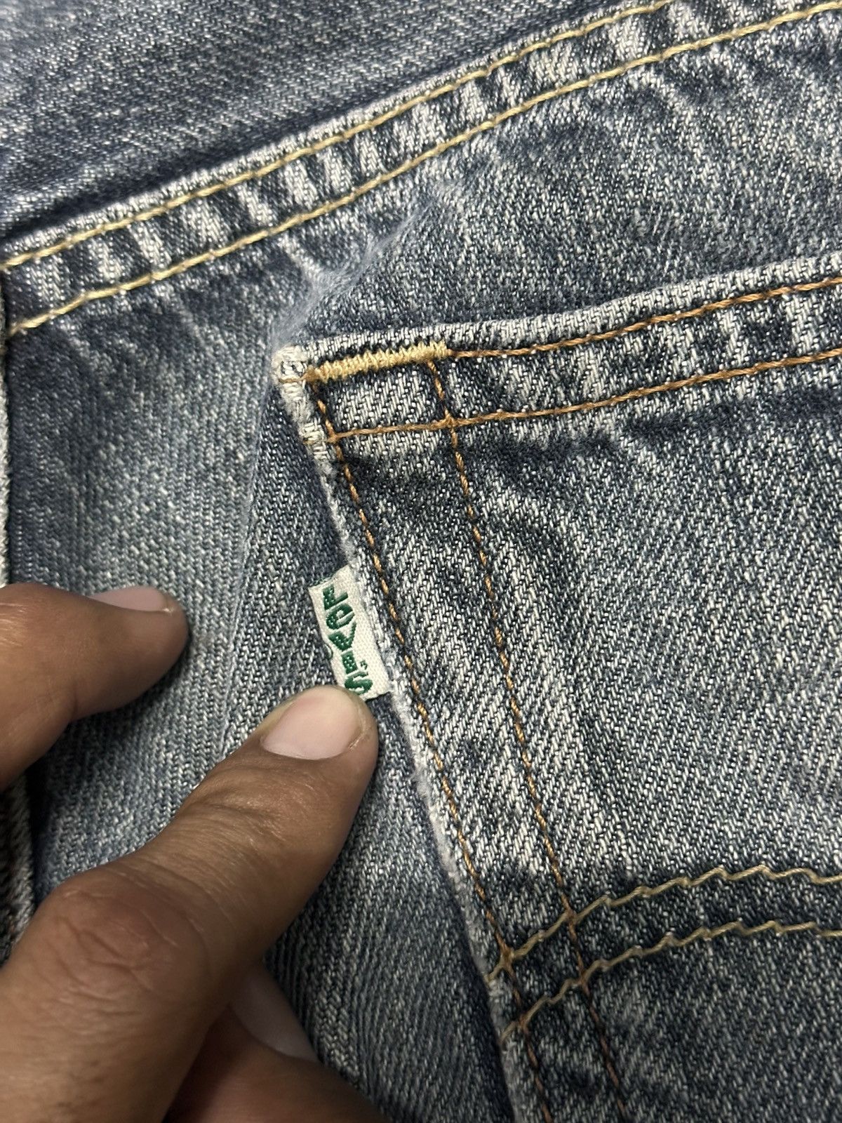 Levi's levis low bootcut white tag . Size US 34 / EU 50 - 4 Thumbnail
