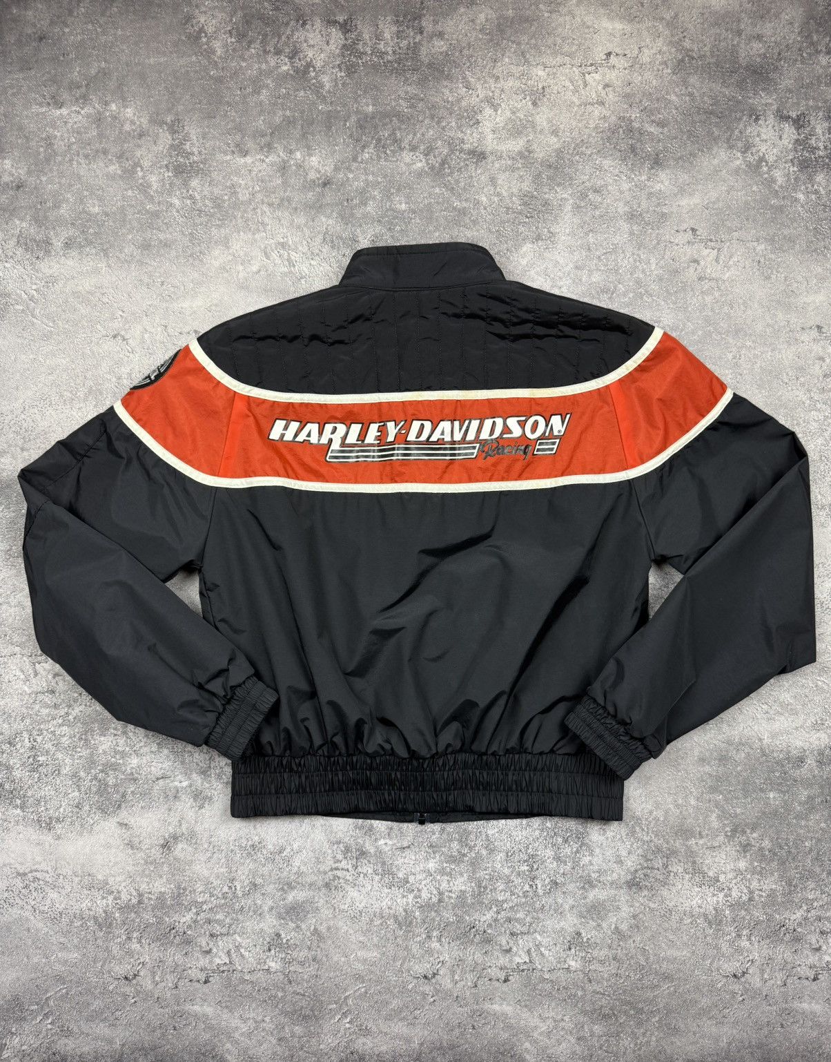 Harley Davidson Vintage Harley Davidson Jacket Big Logo Y2K Made In USA Size US S / EU 44-46 / 1 - 2 Thumbnail