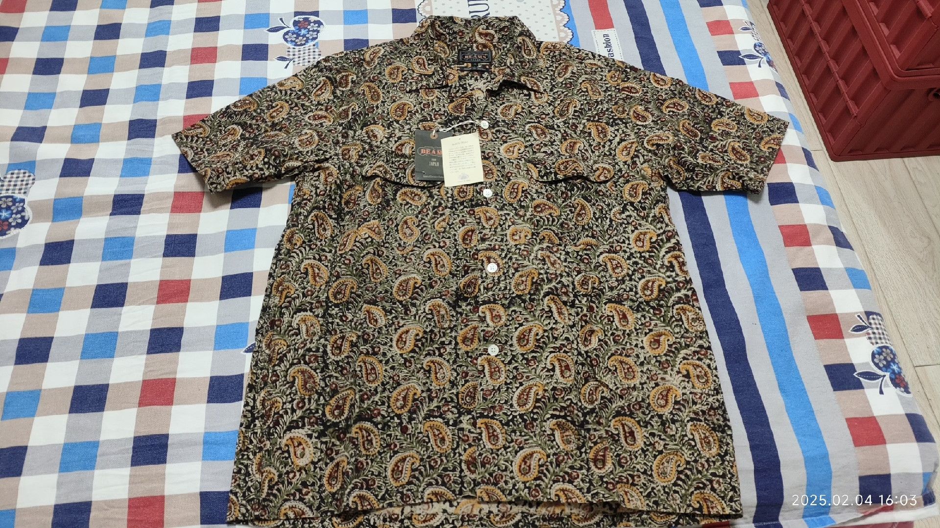 Beams Plus New Beams Paisley Cotton Shirt Size US M / EU 48-50 / 2 - 1 Thumbnail