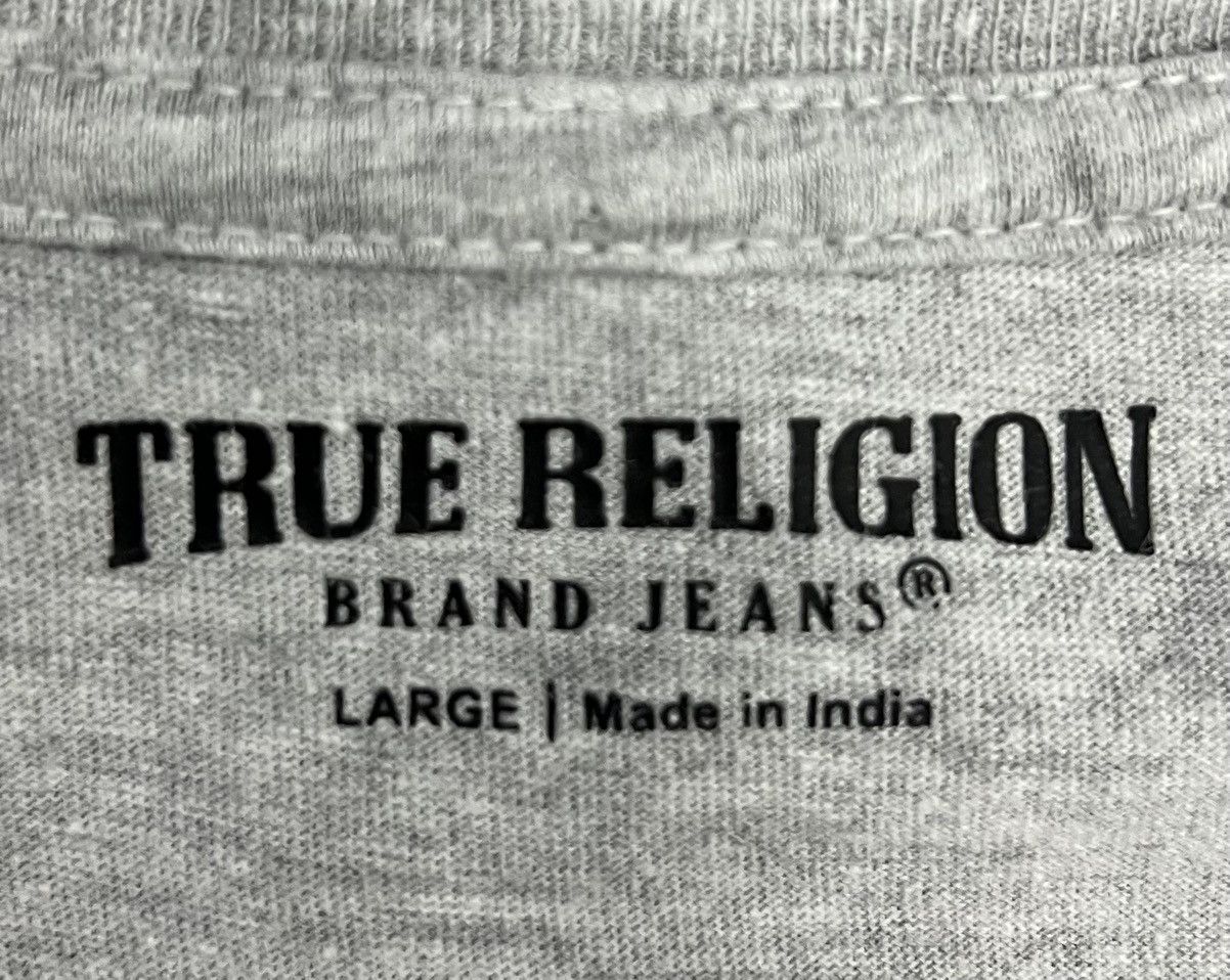 True Religion × Vintage VINTAGE TRUE RELIGION BRAND JEANS SHIRT Size US L / EU 52-54 / 3 - 6 Thumbnail